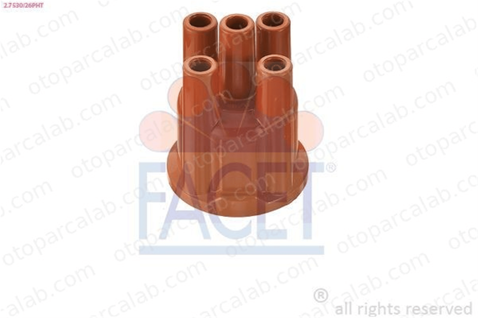 FACET 2.7530/26PHT Distribütör Kapağı OPEL CORSA A Hatchback KADETT E Hatchback 90350988 1211269