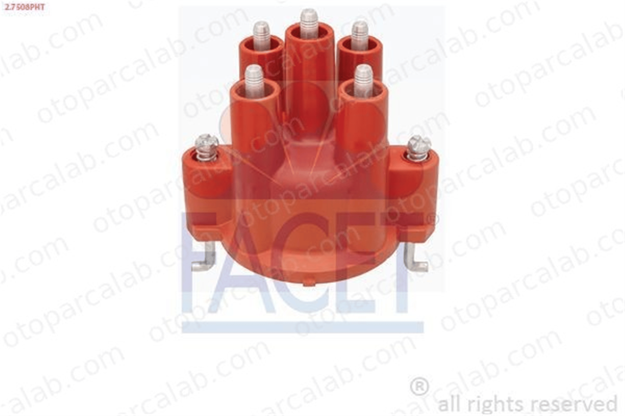 FACET 2.7508PHT Distribütör Kapağı MERCEDES-BENZ 190 124 Sedan A0001584302