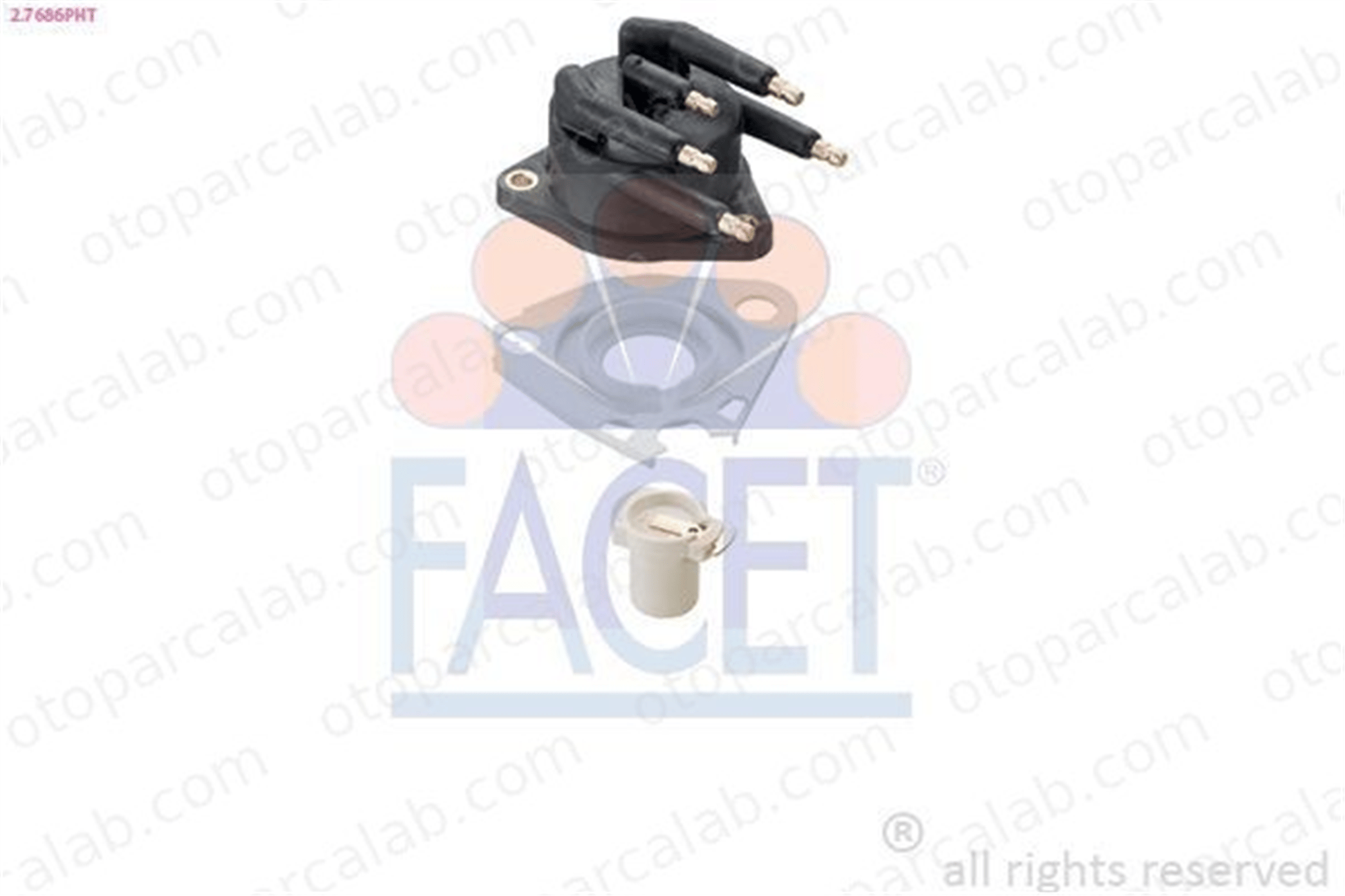 FACET 2.7686PHT Distribütör Kapağı RENAULT LAGUNA I Grandtour LAGUNA I 7700859053