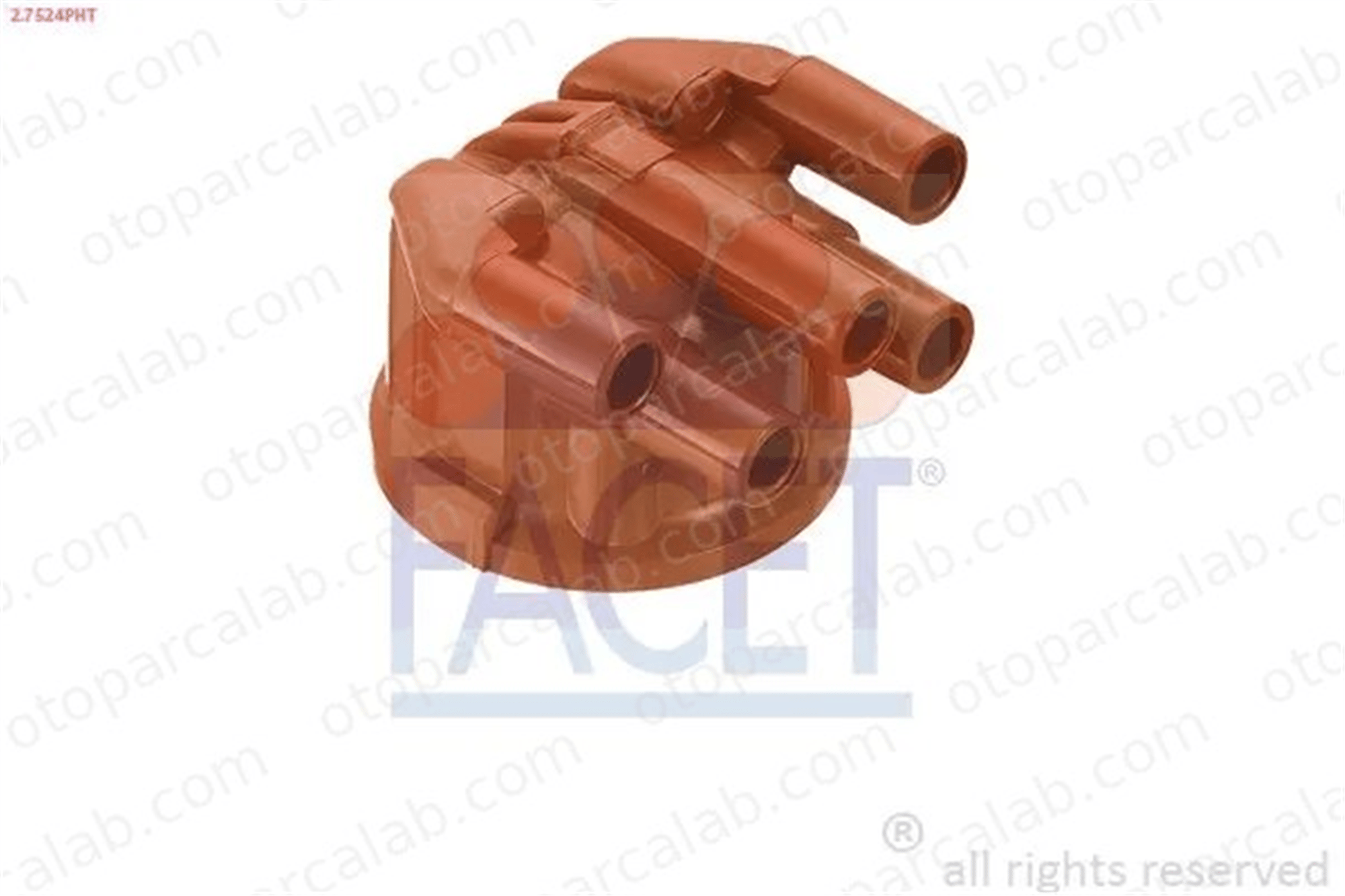 FACET 2.7524PHT Distribütör Kapağı CITROËN BX BX Break 2711022000 9405941328