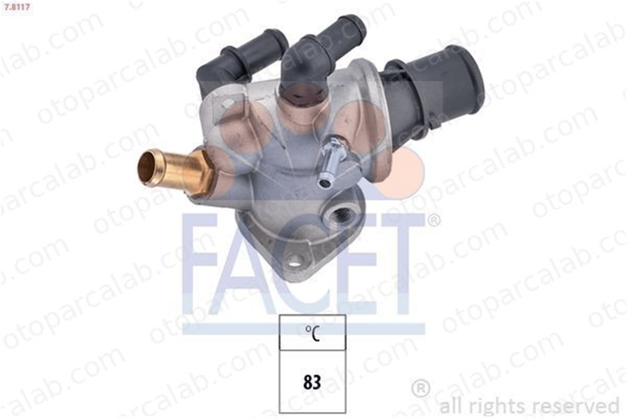 FACET 7.8117 Termostat ALFA ROMEO 145 146 60614140