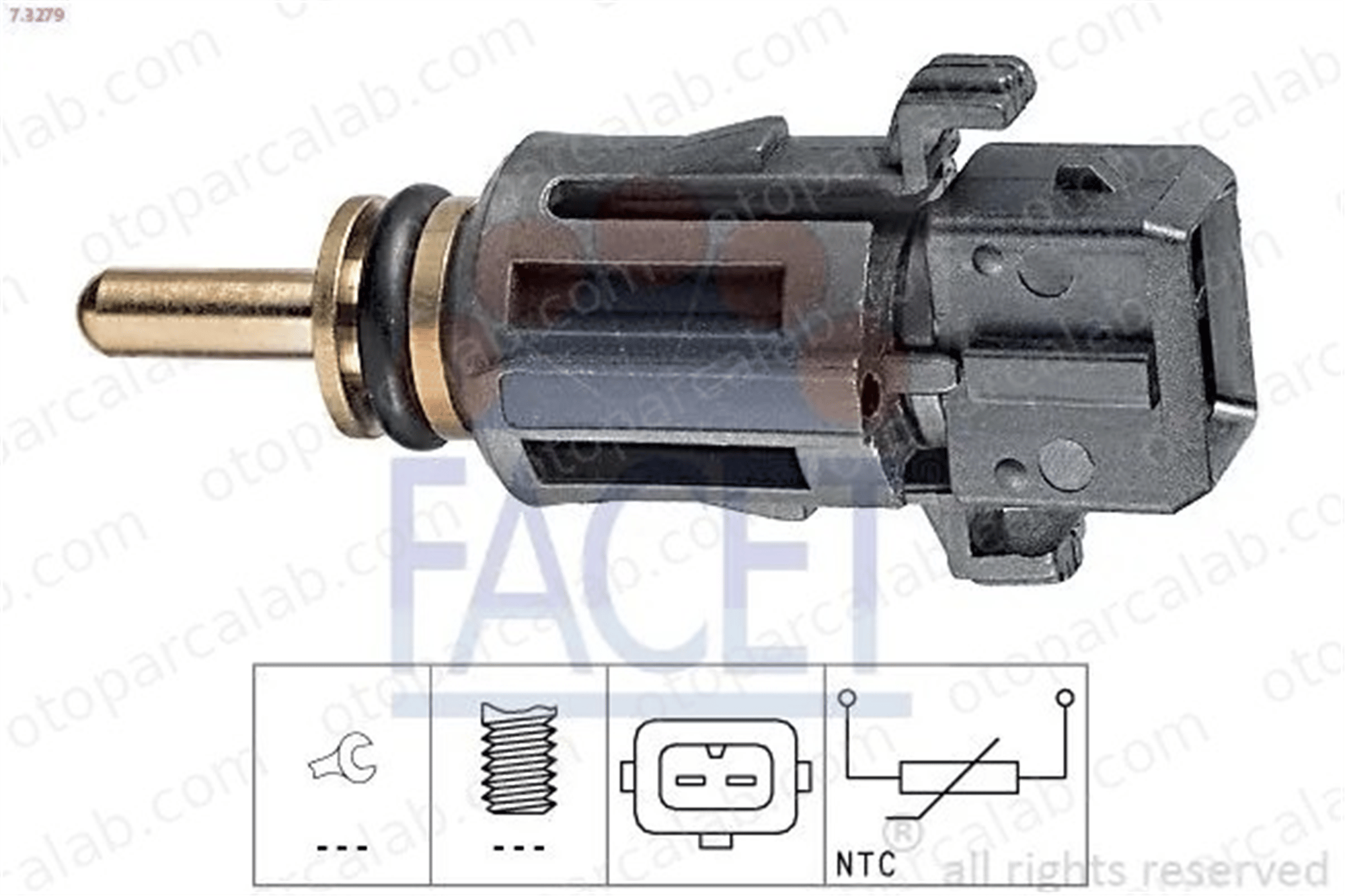 FACET 7.3279 Hararet Müşürü BMW 5 5 Touring 13621433077 13627788077