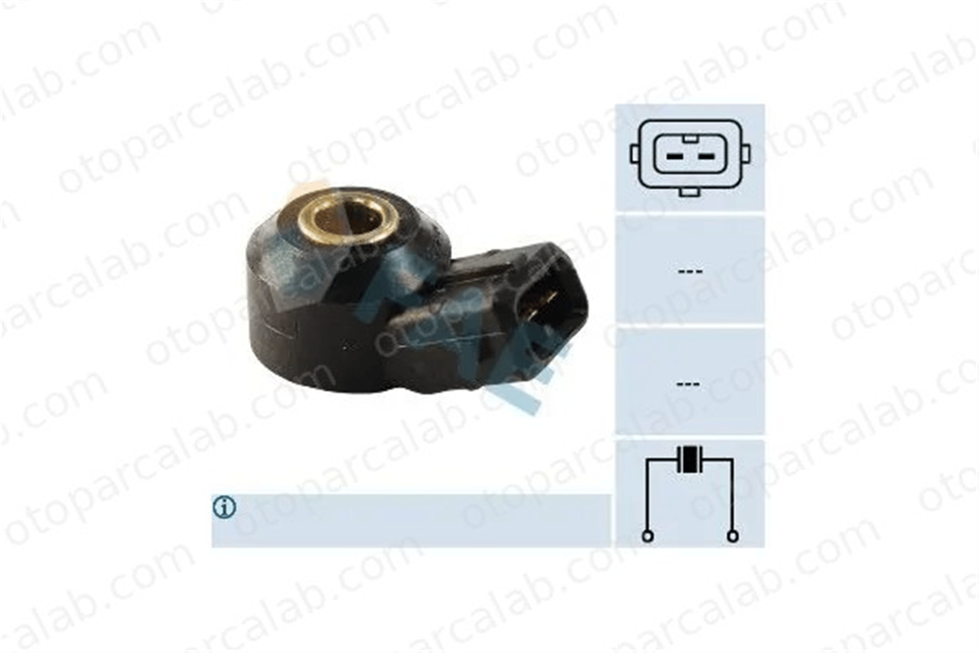 FACET 9.3001 Vuruntu Sensörü MERCEDES-BENZ C-SERISI B-SERISI Sports Tourer A0061533628 55353316