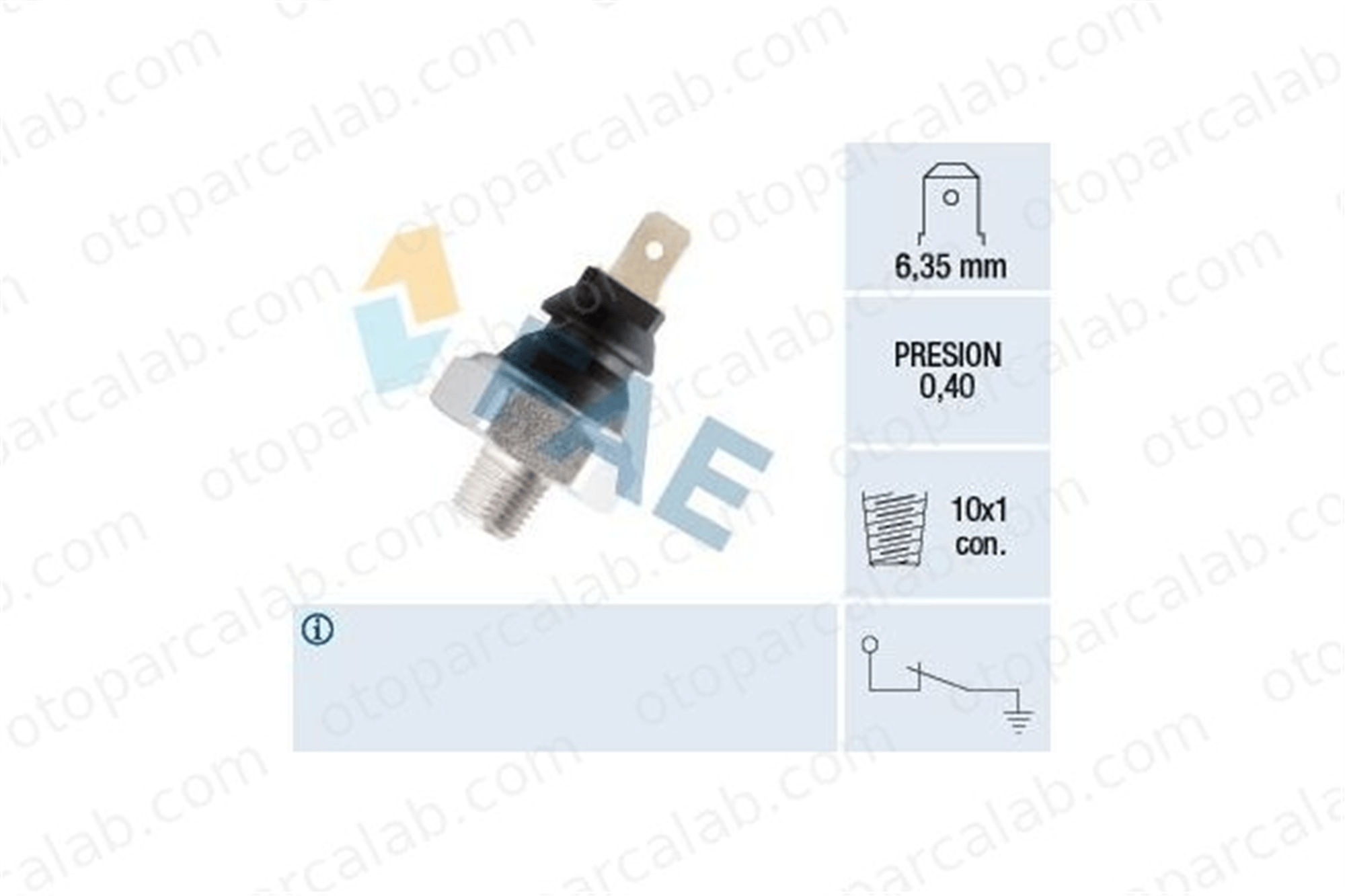 FAE 11060 Yağ Müşürü VW TRANSPORTER T3 Minibüs/Otobüs ALFA ROMEO 75 60593846 21919081