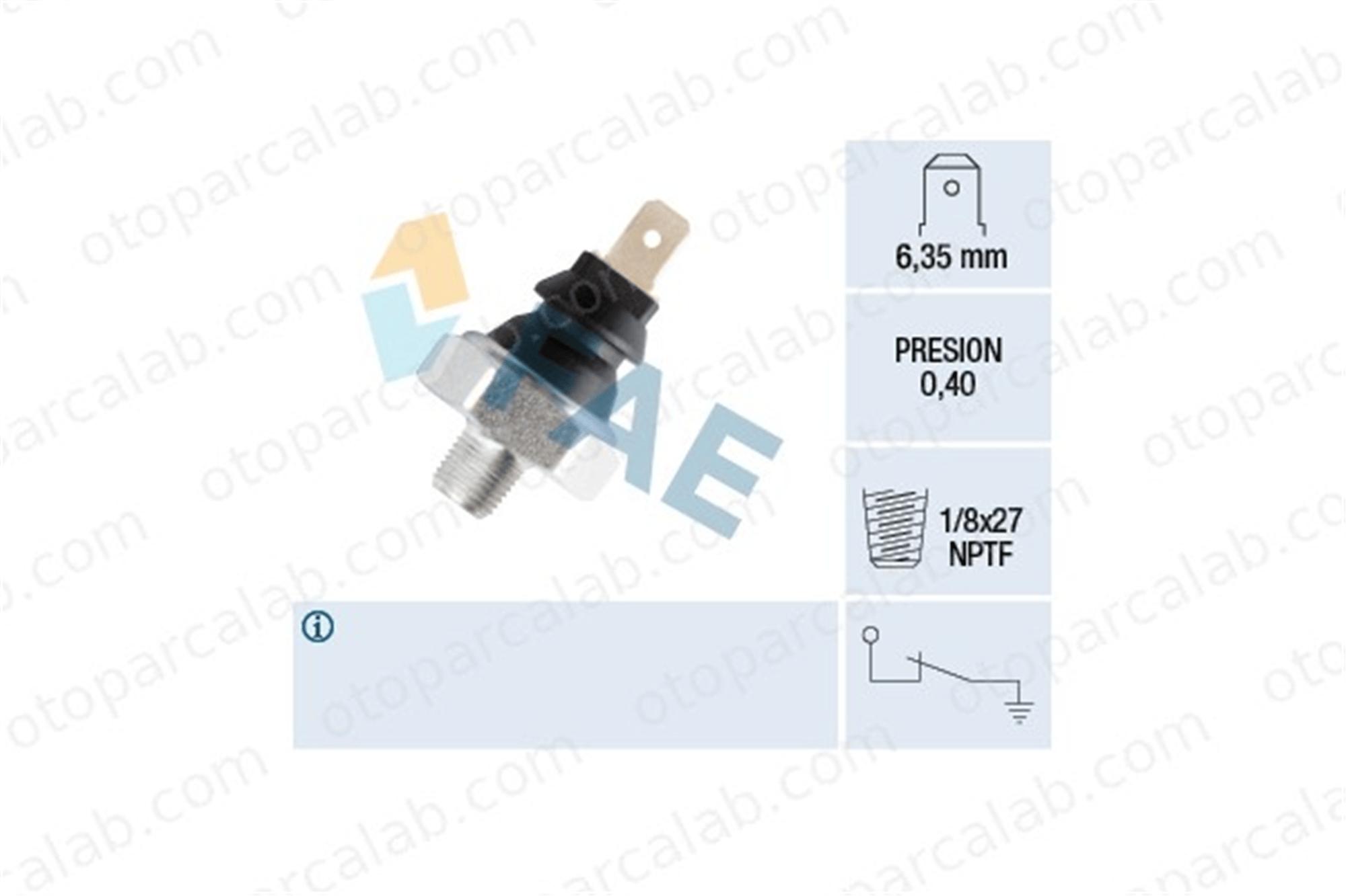 FAE 11280 Yağ Müşürü ROVER MINI Hatchback AUSTIN MONTEGO 8303142826 8350571