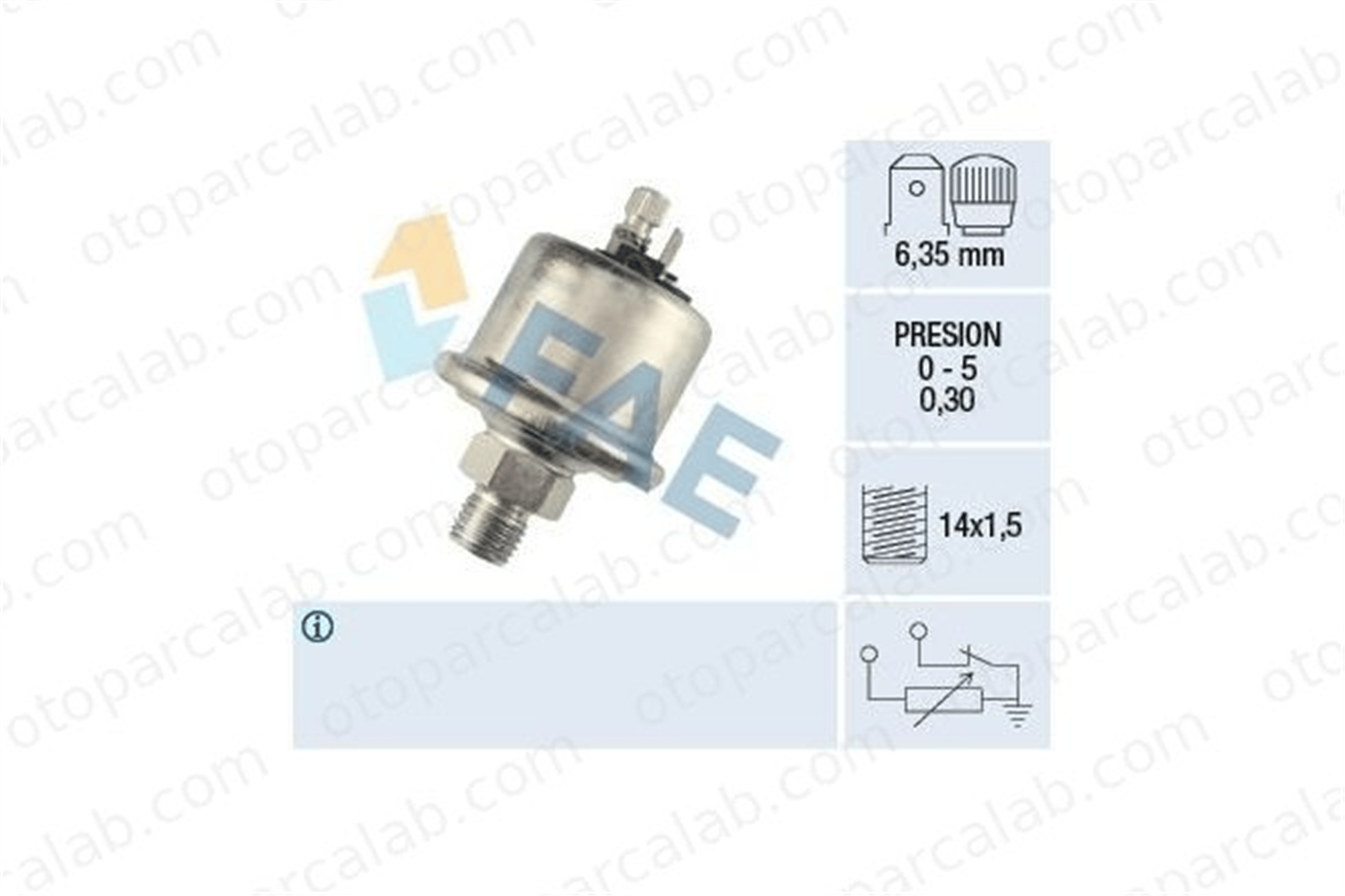 FAE 14560 Yağ Müşürü OPEL ASCONA C OMEGA A 9279853 09279853