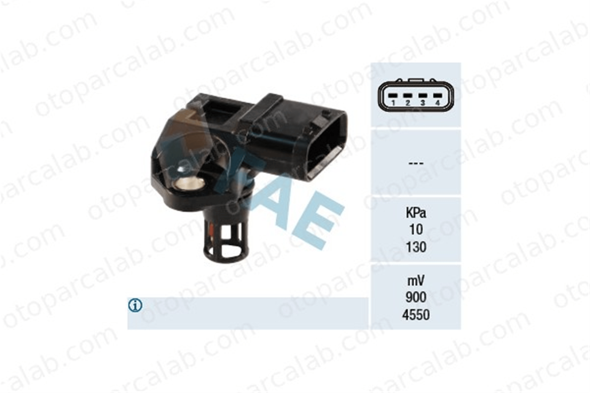 FAE 15040 MAP Sensörü TOYOTA IQ YARIS 1920KN 8942152010