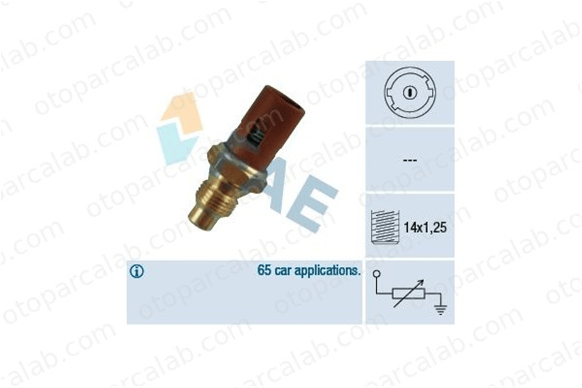 FAE 32240 Hararet Müşürü RENAULT 21 Sedan 11 7700771821 T0771821