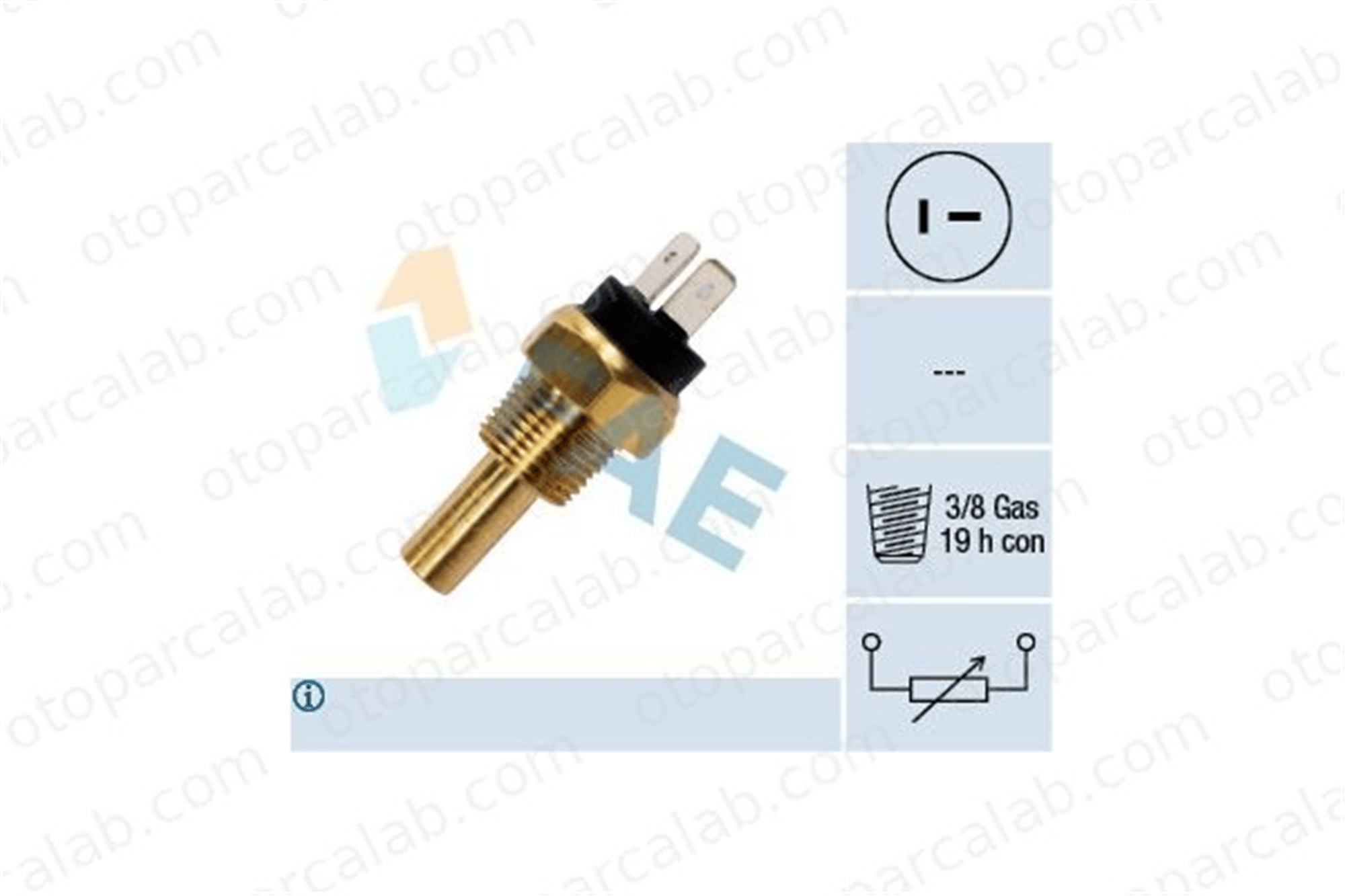 FAE 33800 Hararet Müşürü MITSUBISHI GALANT VI Sedan GALANT VI 3922021310 3922021330