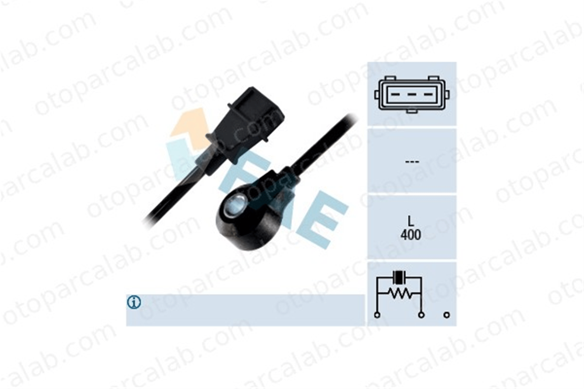 FAE 60101 Vuruntu Sensörü CITROËN XM XM Break 92061913 60548743