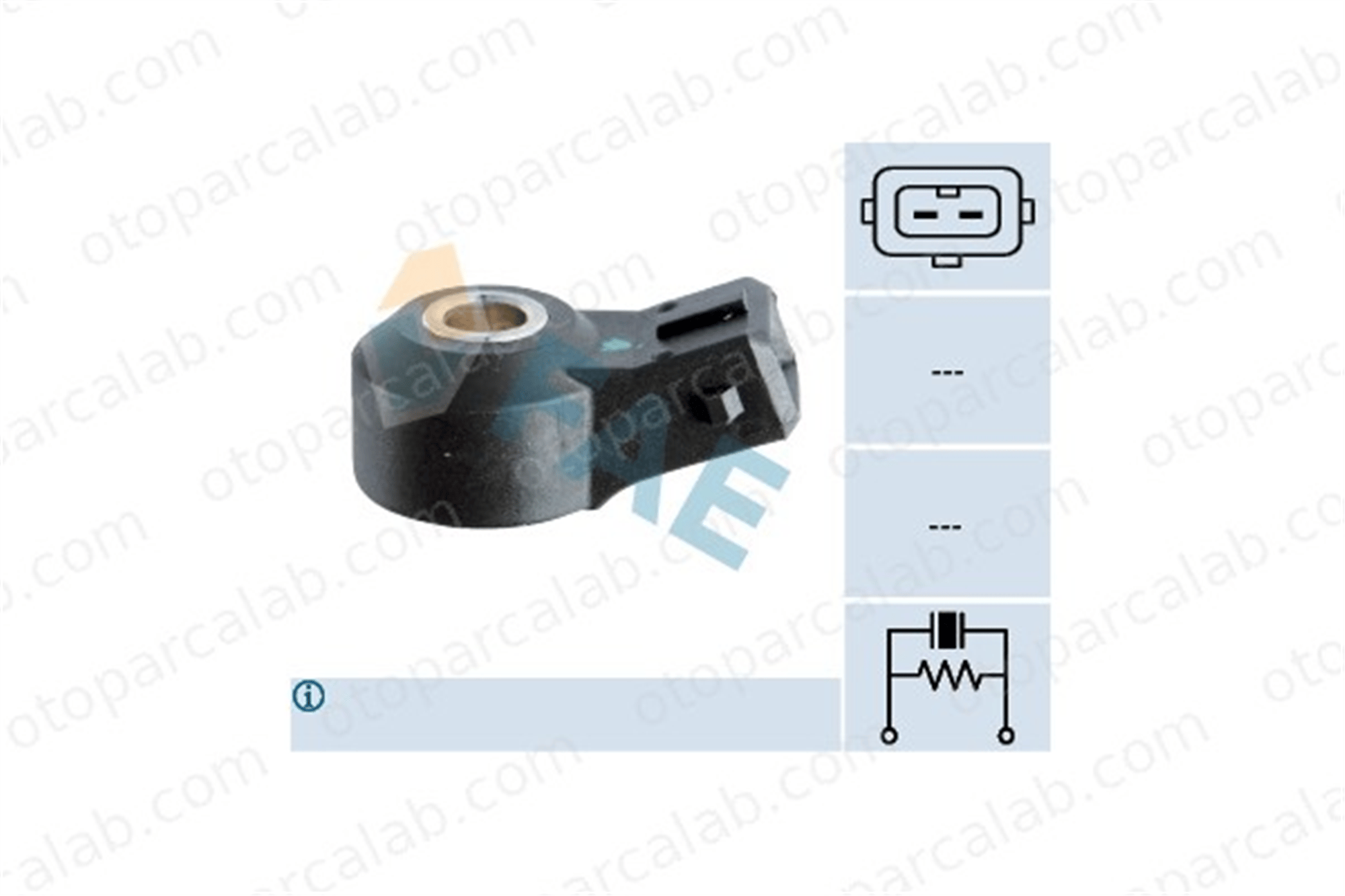 FAE 60106 Vuruntu Sensörü VOLVO 740 740 Kombi 6238341 195050501701