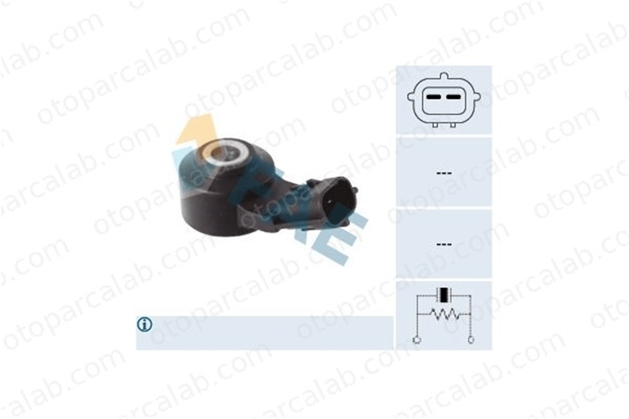 FAE 60120 Vuruntu Sensörü VOLVO S80 II S40 II 6G9N12A699AB 31104959