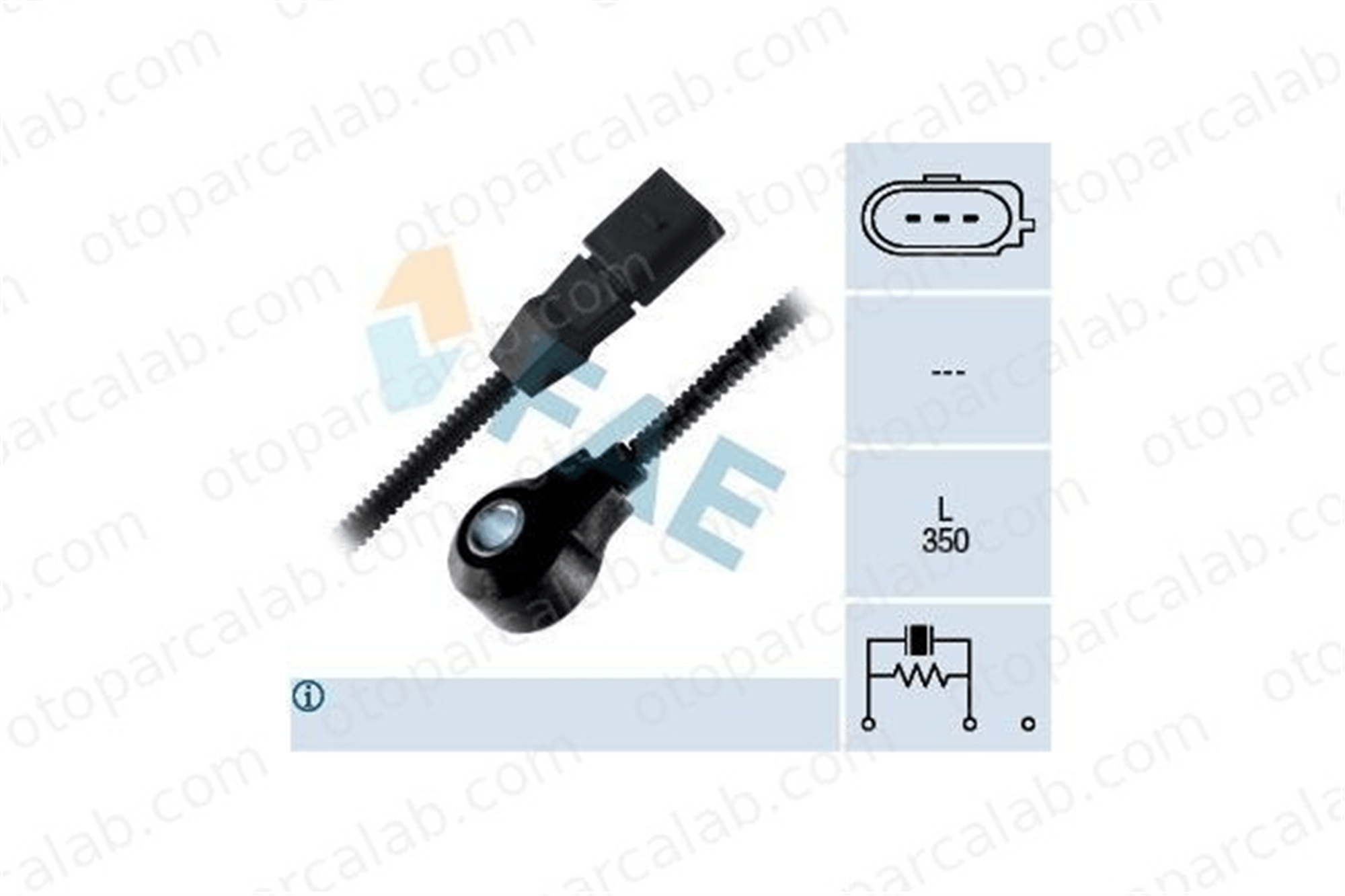 FAE 60166 Vuruntu Sensörü AUDI A8 D4 A7 Sportback 79905376A 079 905 376 A