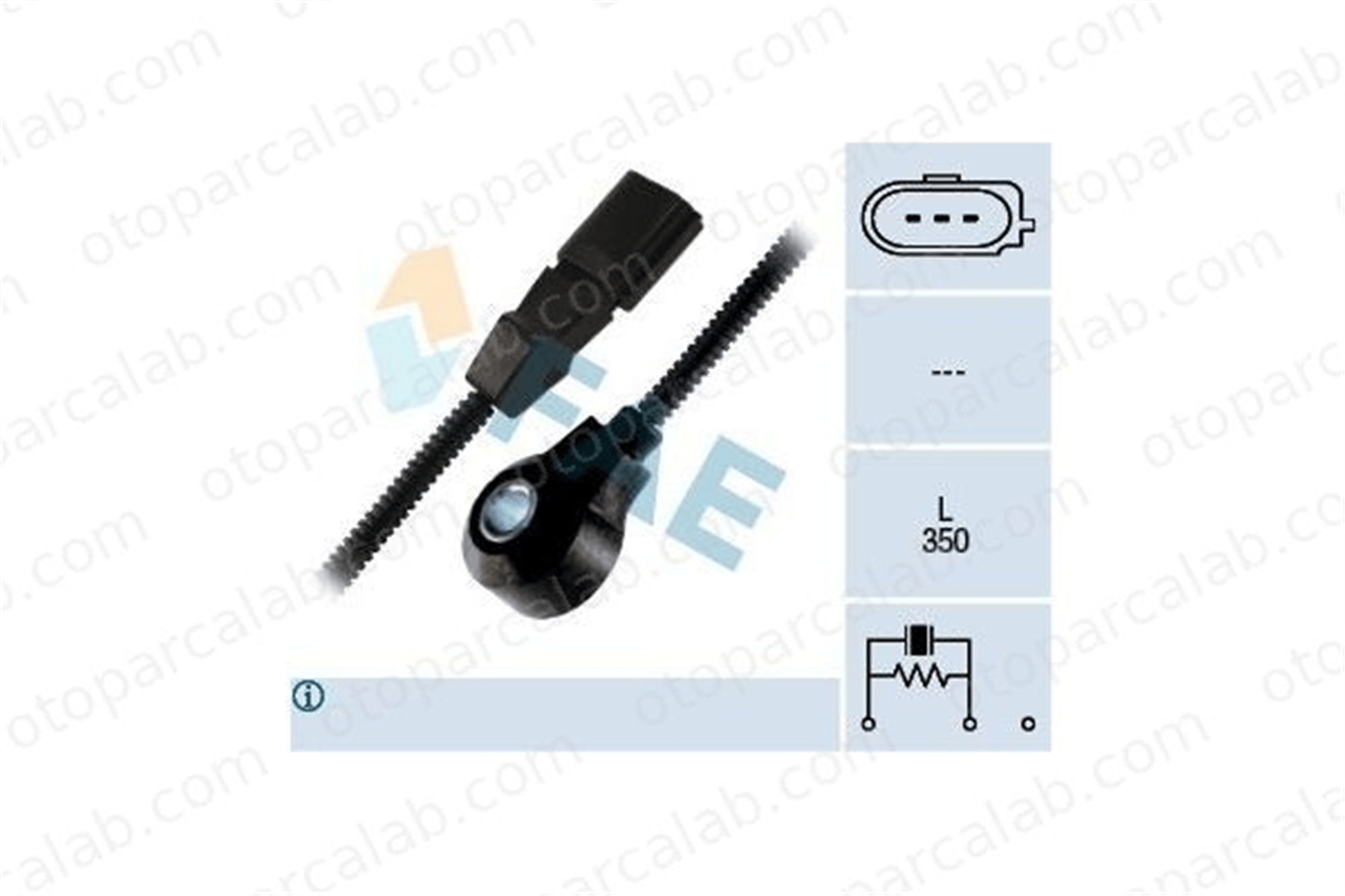 FAE 60176 Vuruntu Sensörü VW PASSAT B6 PASSAT B6 Variant 22905376 022 905 376