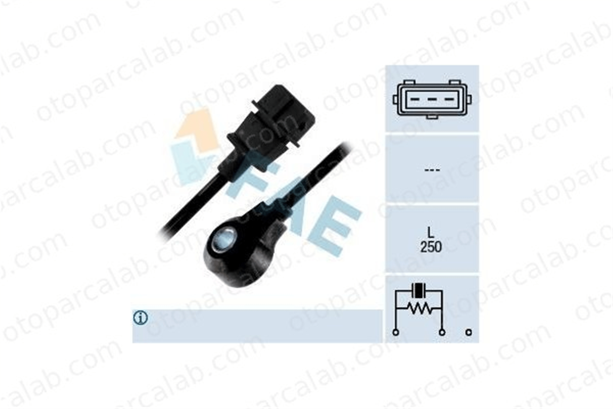 FAE 60205 Vuruntu Sensörü HYUNDAI COUPE I LANTRA II Station wagon 3925023010 K01D18921