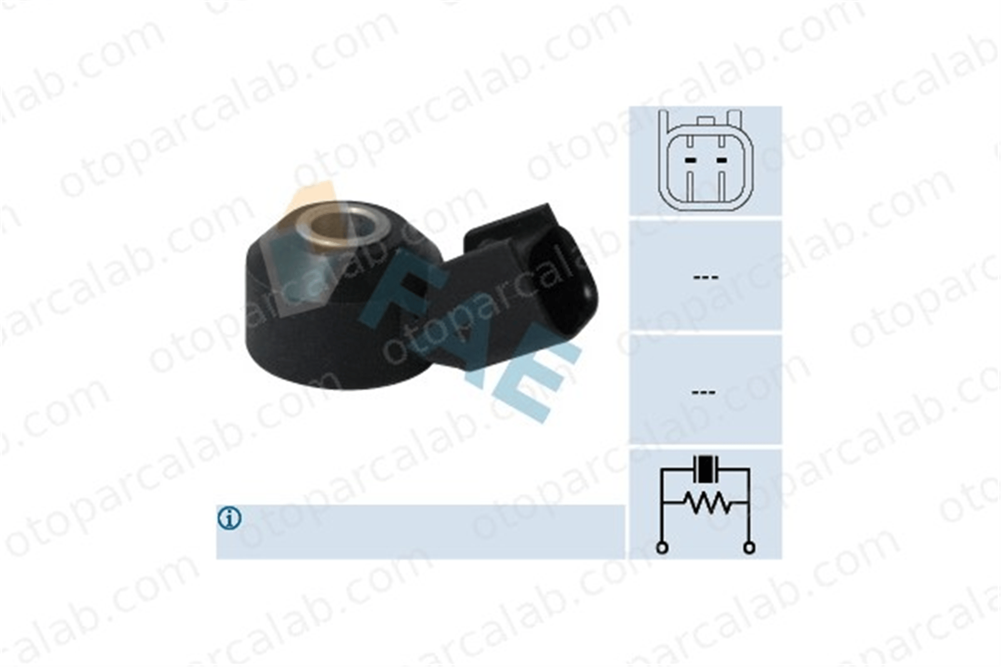 FAE 60221 Vuruntu Sensörü JAGUAR XF I FORD MONDEO III 1N1A12A699AA 1132002