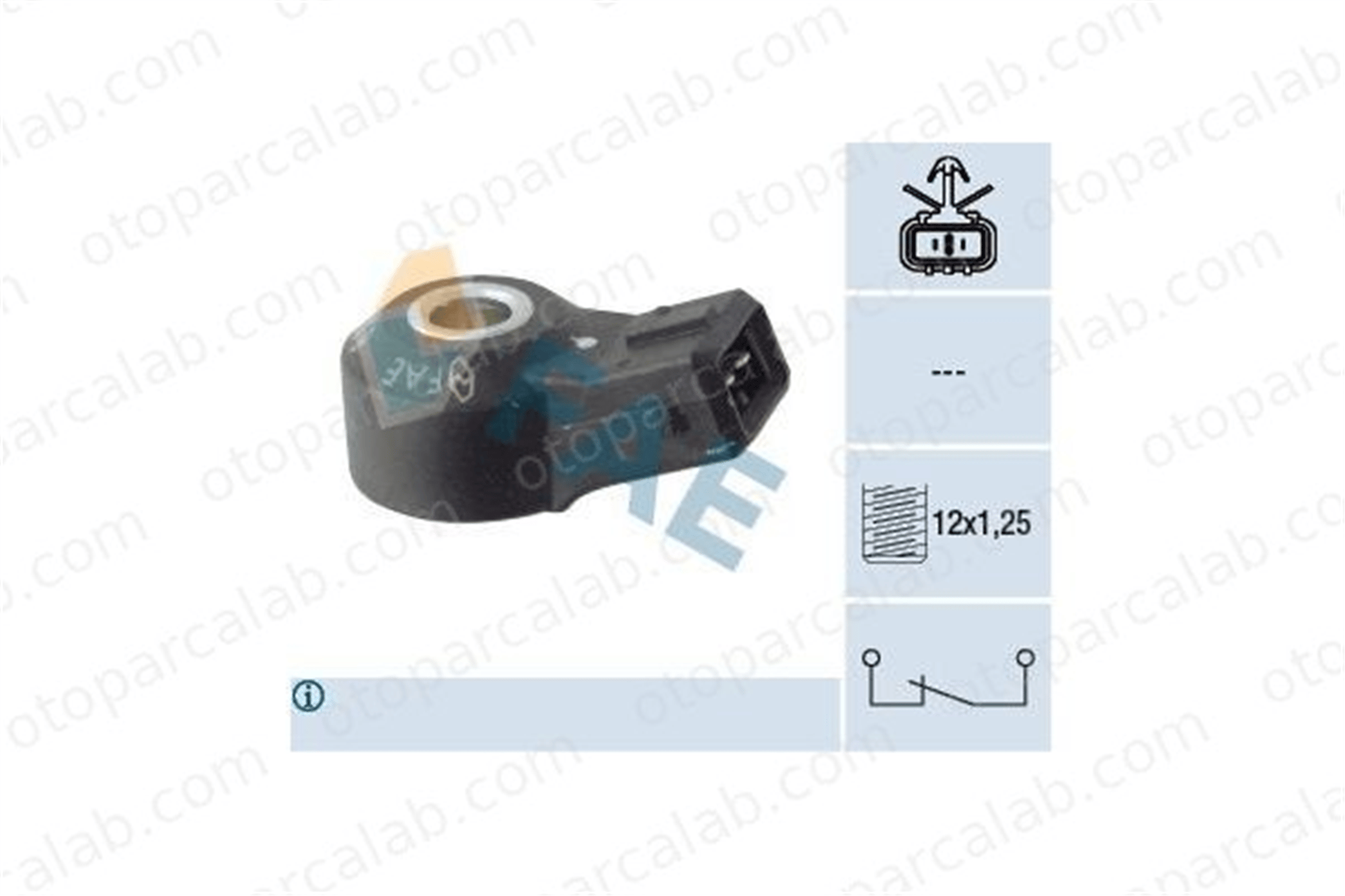 FAE 60251 Vuruntu Sensörü NISSAN PRIMERA PRIMERA Hatchback 2206030P00 594637