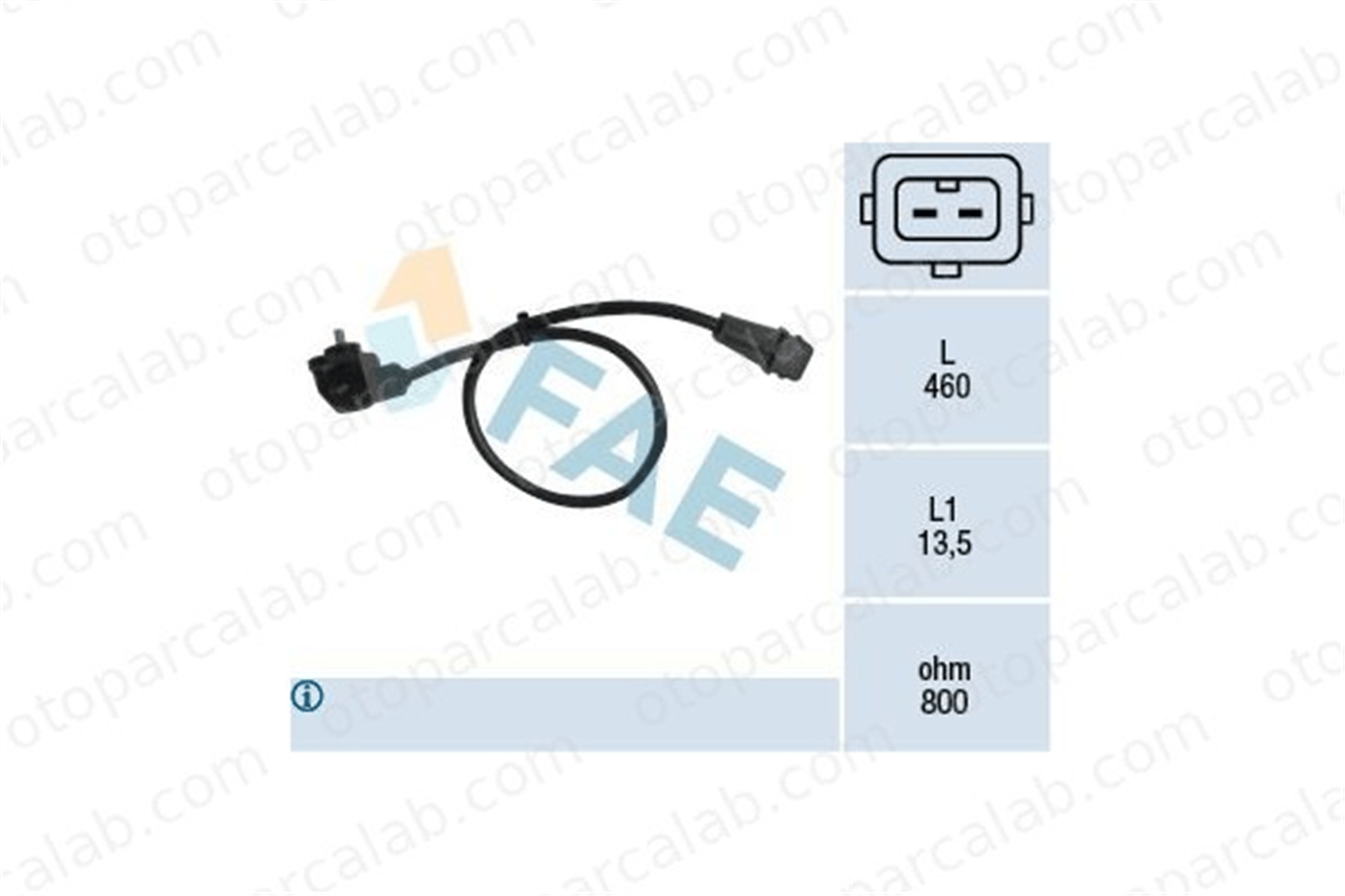 FAE 79018 Krank Sensörü FIAT TIPO TEMPRA S.W. 7564592