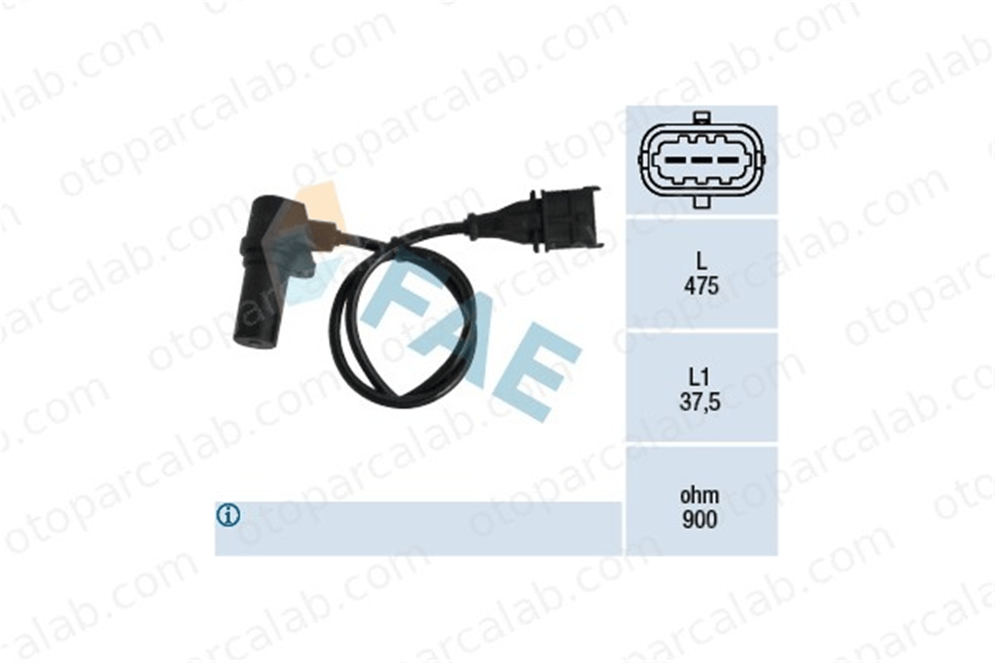 FAE 79060 Krank Sensörü ALFA ROMEO 156 156 Sportwagon 60814769 46437264