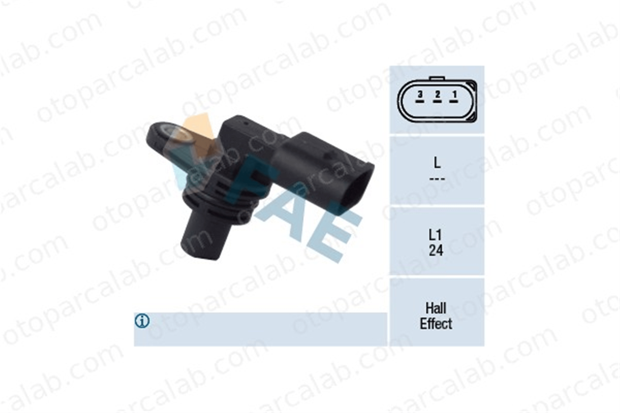 FAE 79129 Eksantrik Devir Sensörü VW POLO SEAT CORDOBA 36907601E 036907601E