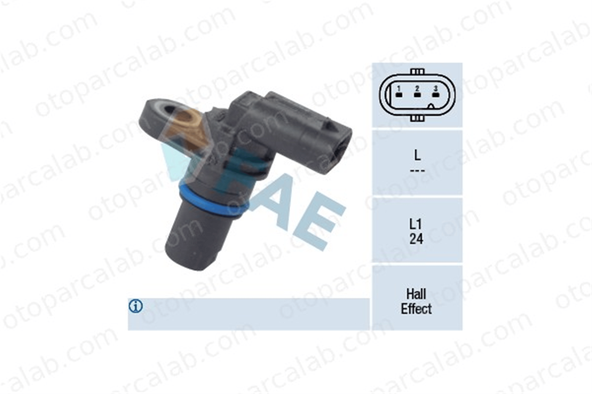 FAE 79292 Eksantrik Devir Sensörü AUDI A6 C6 Avant A5 7L905163C 07L905163C