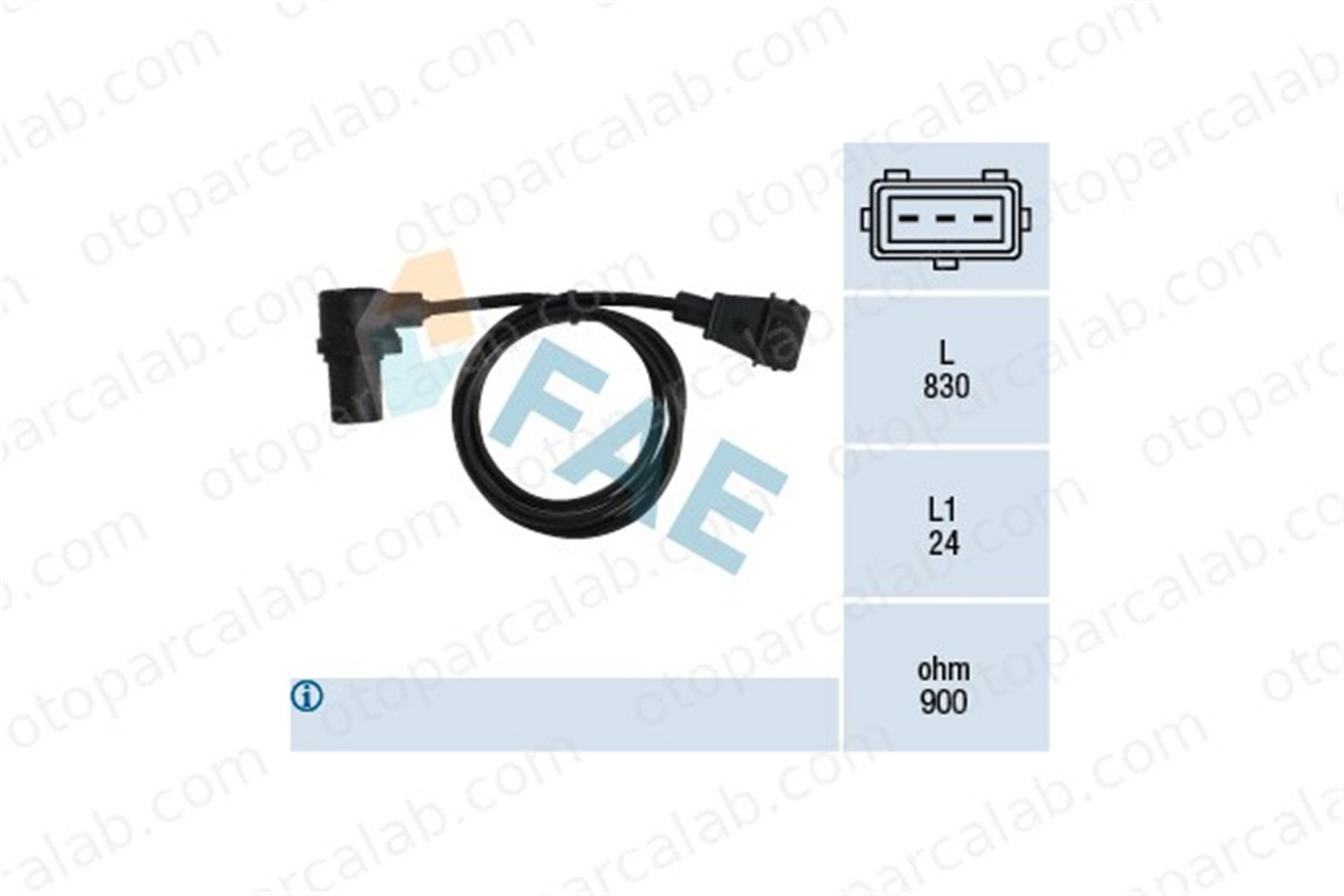 FAE 79339 Krank Sensörü OPEL ASTRA G Coupe ASTRA G Cabrio 1238241 93243251