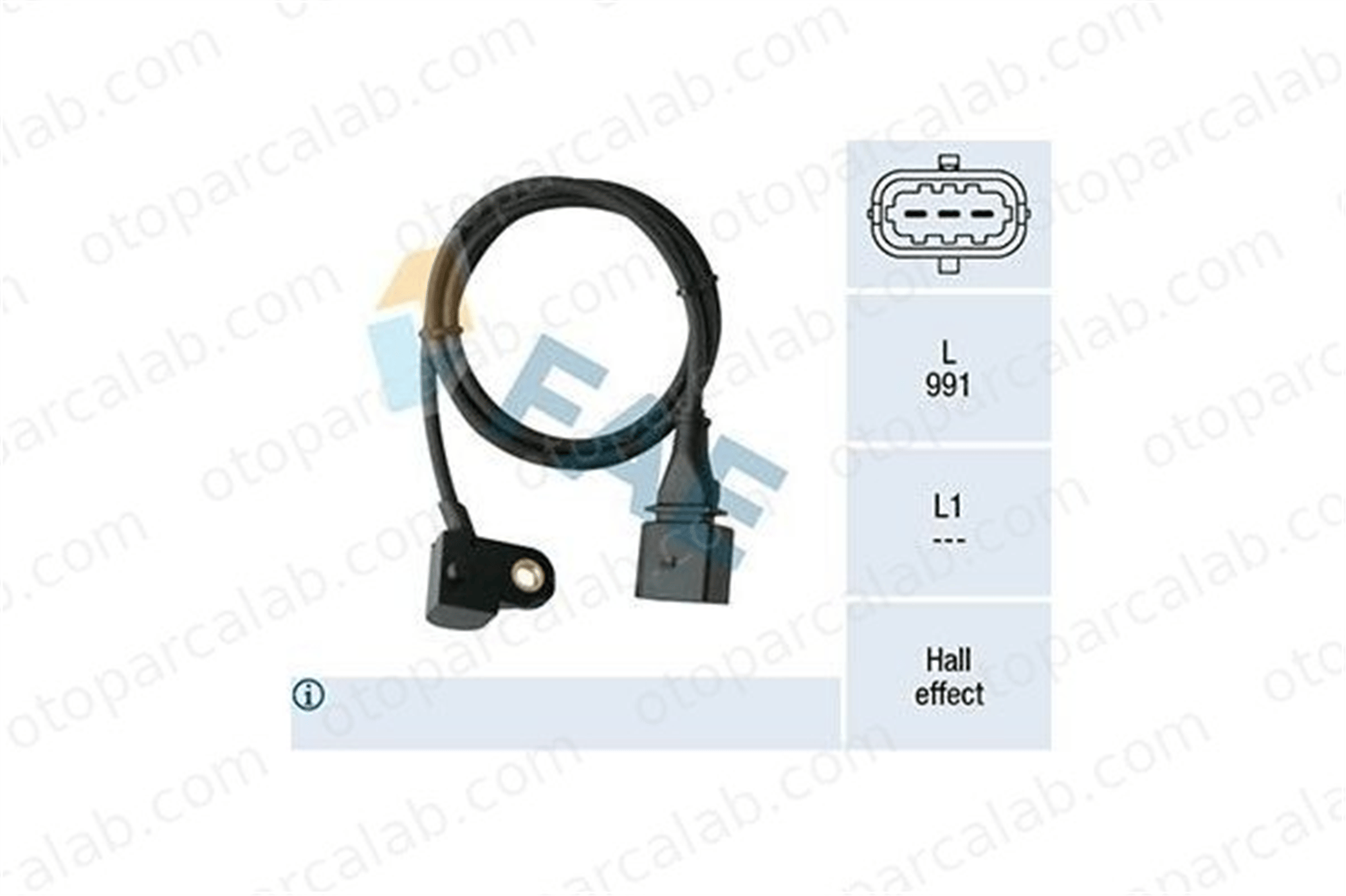 FAE 79491 Eksantrik Devir Sensörü SKODA SUPERB I AUDI A4 B6 38906433A 038906433A