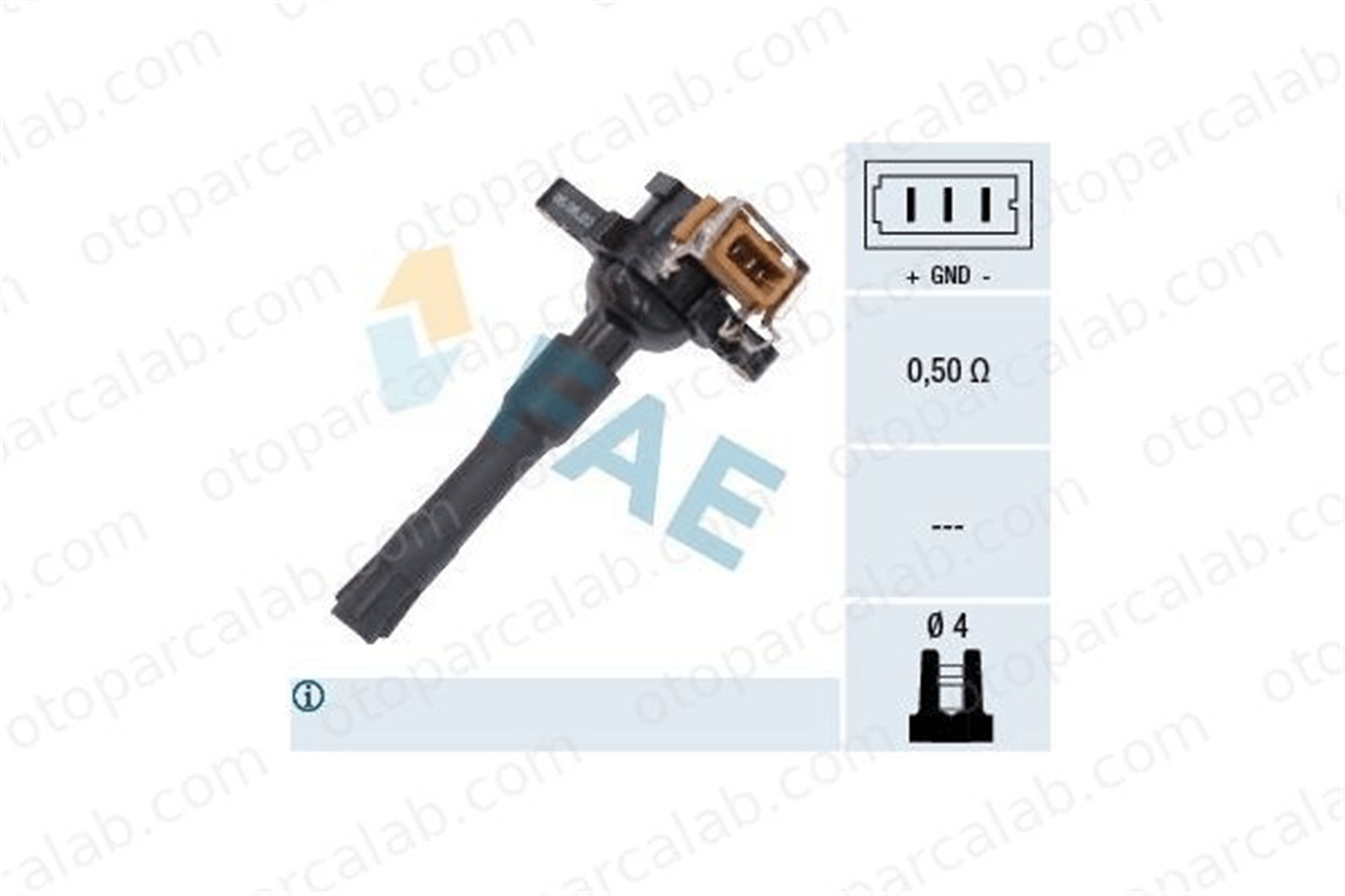 FAE 80216 Ateşleme Bobini BMW 3 3 Coupe 1404309 1703227
