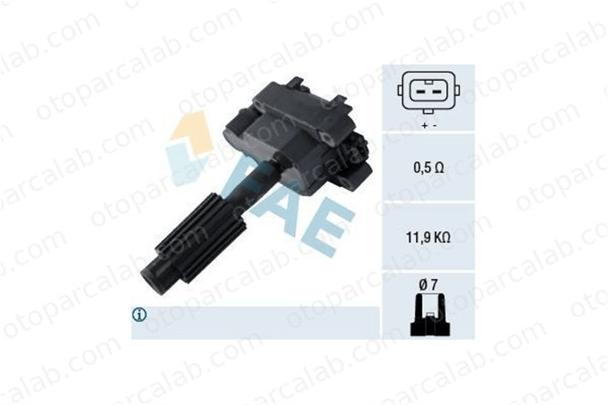 FAE 80305 Ateşleme Bobini FORD ESCORT VI SCORPIO II 1133237 1229419