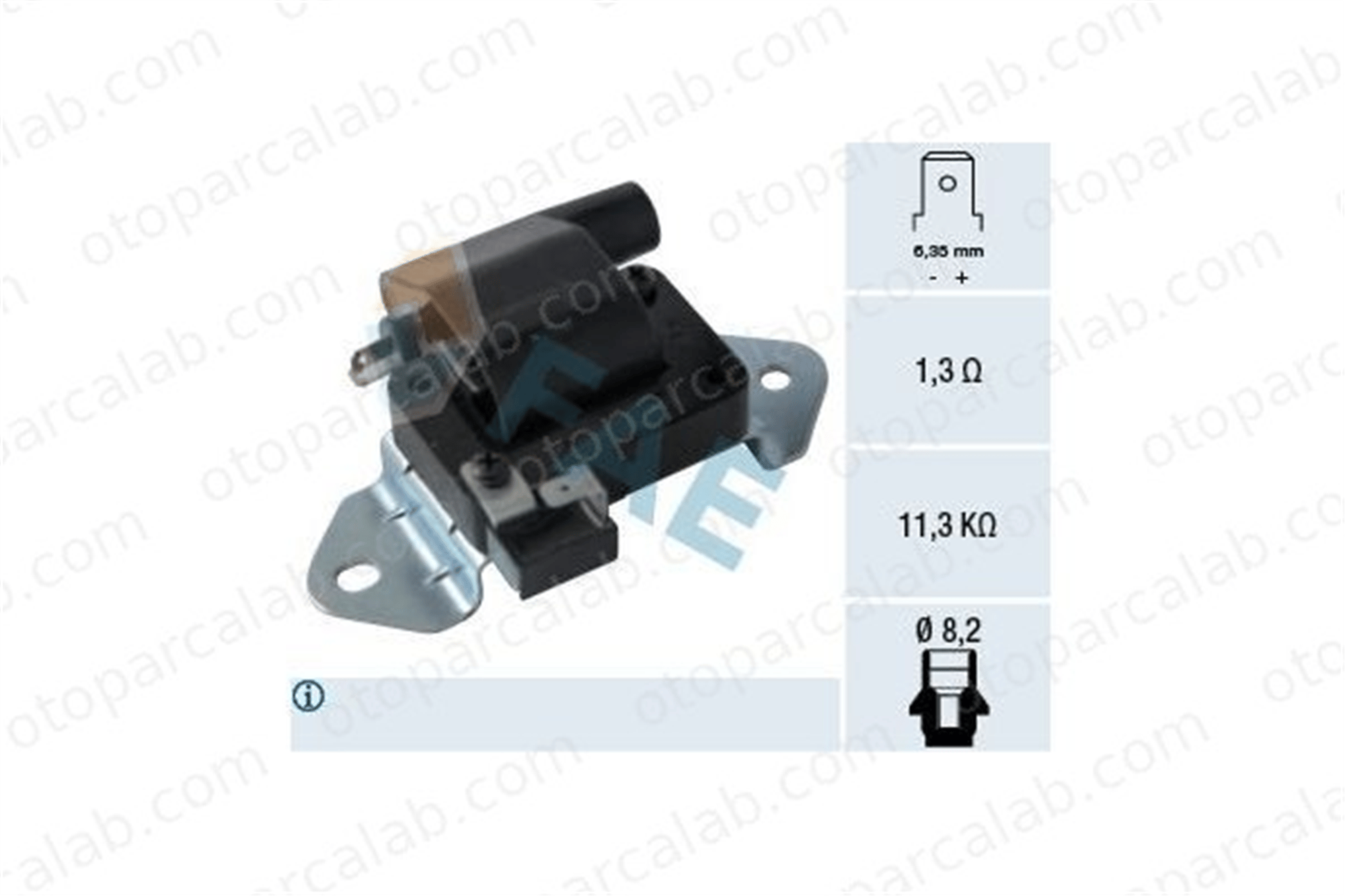 FAE 80319 Ateşleme Bobini ISUZU TROOPER I Açık arazi aracı DAEWOO MATIZ 96320818 96336522