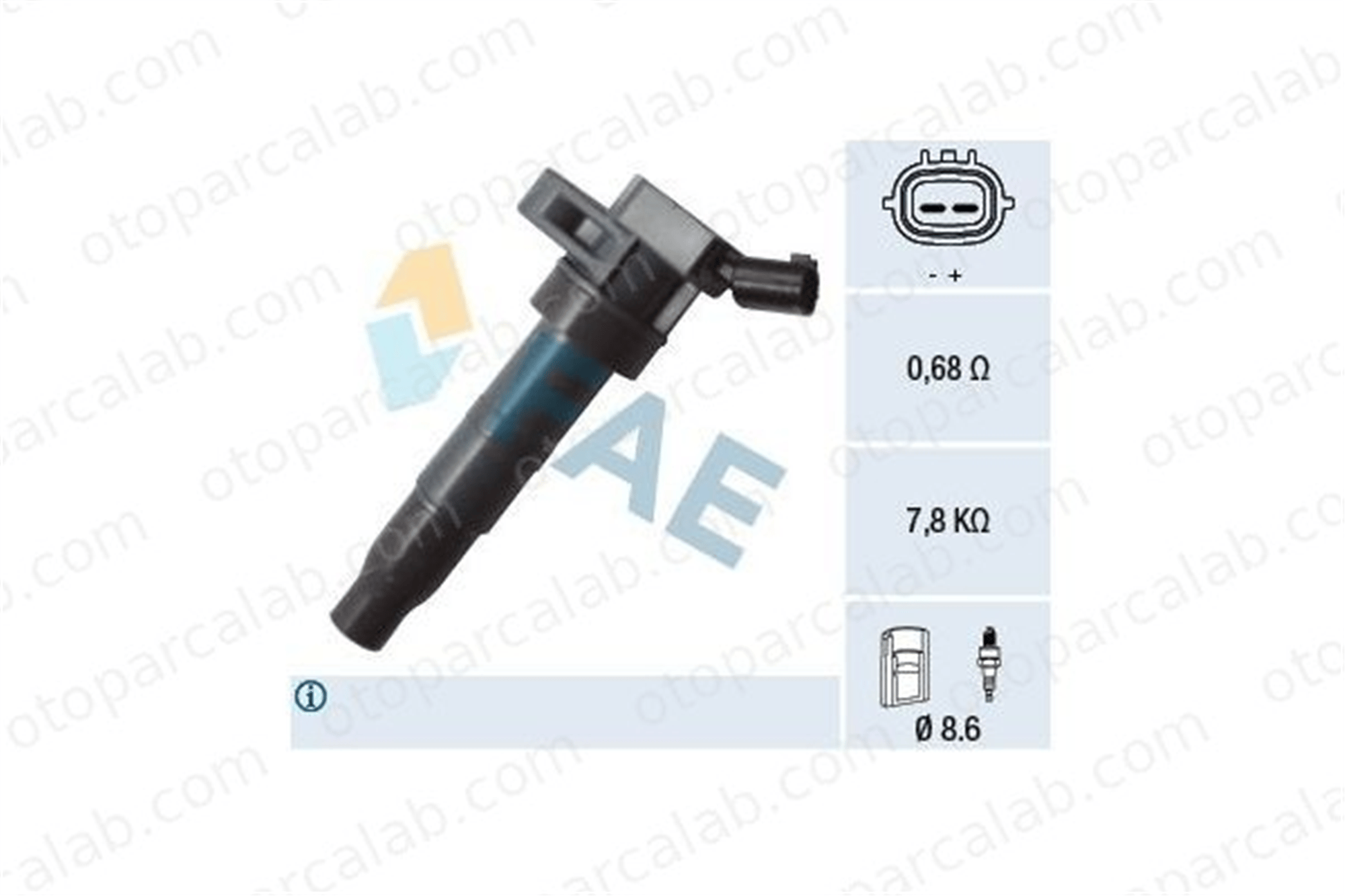 FAE 80341 Ateşleme Bobini KIA SORENTO II HYUNDAI SONATA V 273003F100