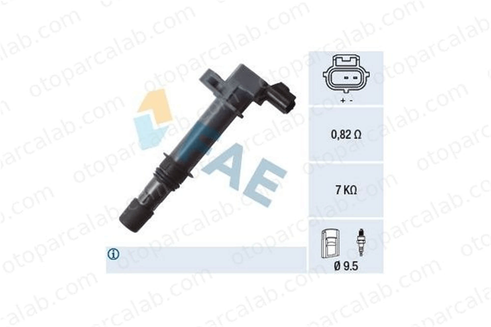 FAE 80345 Ateşleme Bobini JEEP CHEROKEE GRAND CHEROKEE III 56028138 56028138AB