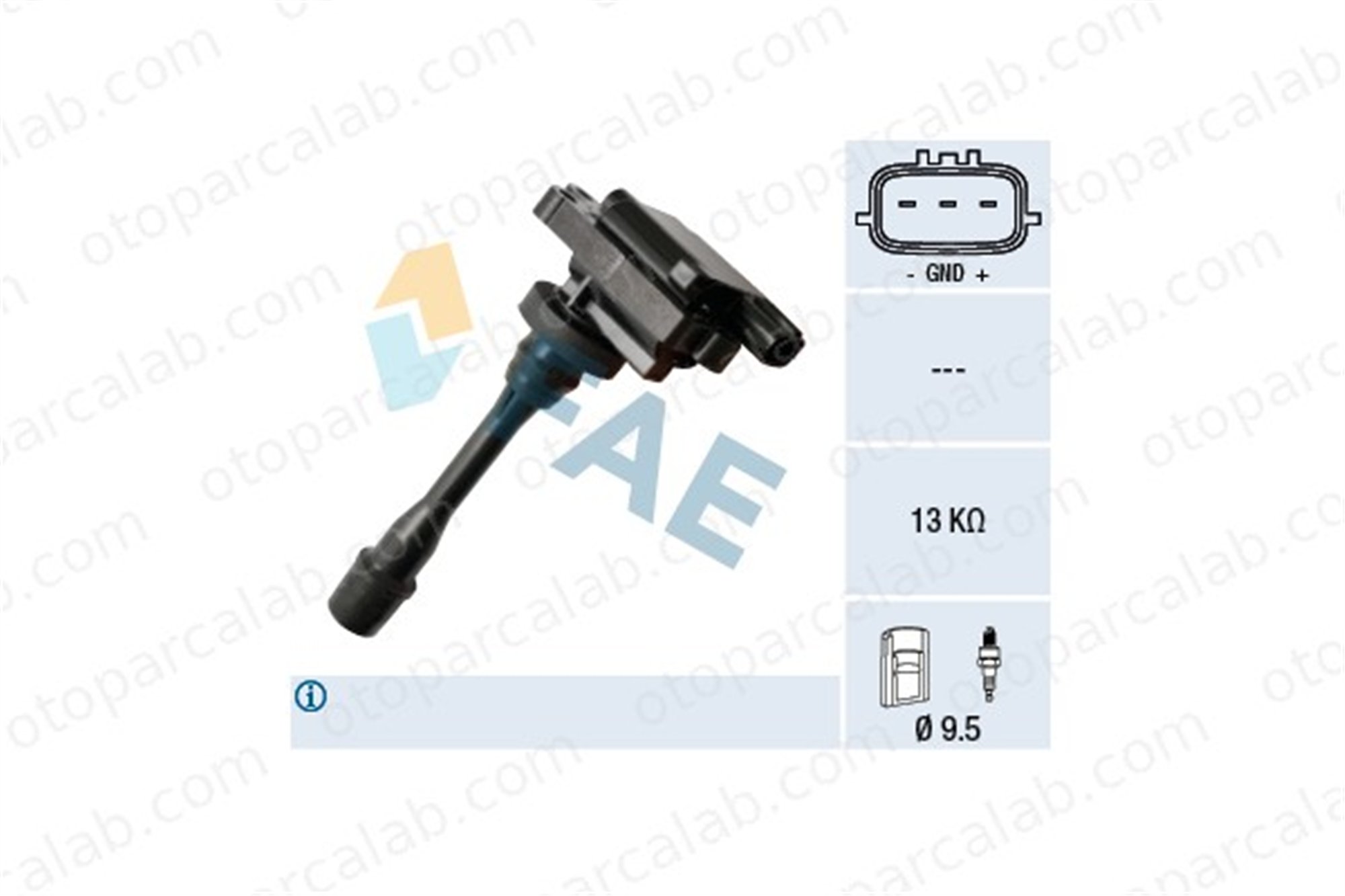 FAE 80346 Ateşleme Bobini MITSUBISHI CARISMA CARISMA Sedan MD325048 MD362907