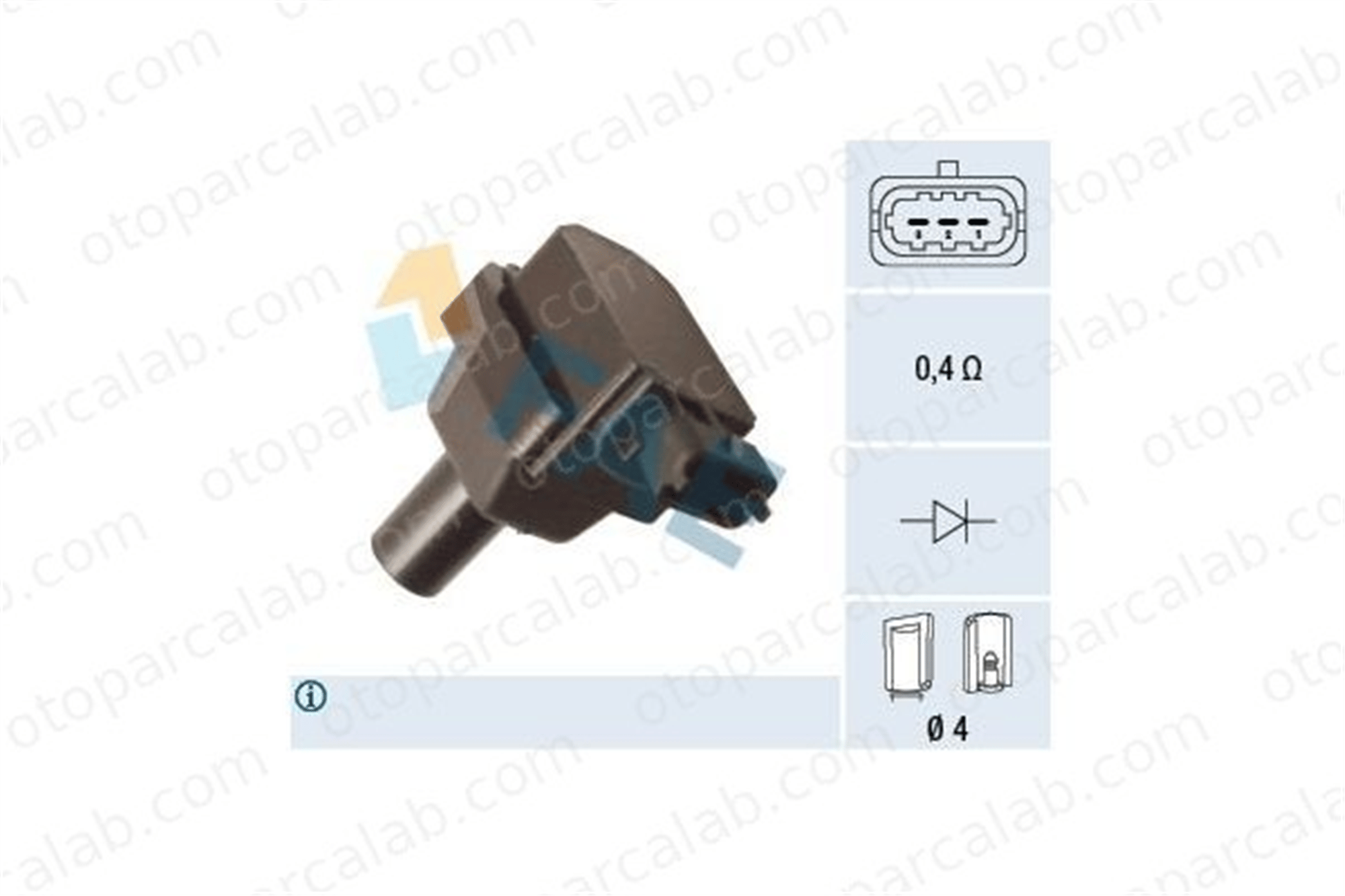 FAE 80379 Ateşleme Bobini MERCEDES-BENZ S-SERISI S-SERISI Coupe 1587203 A0001587203