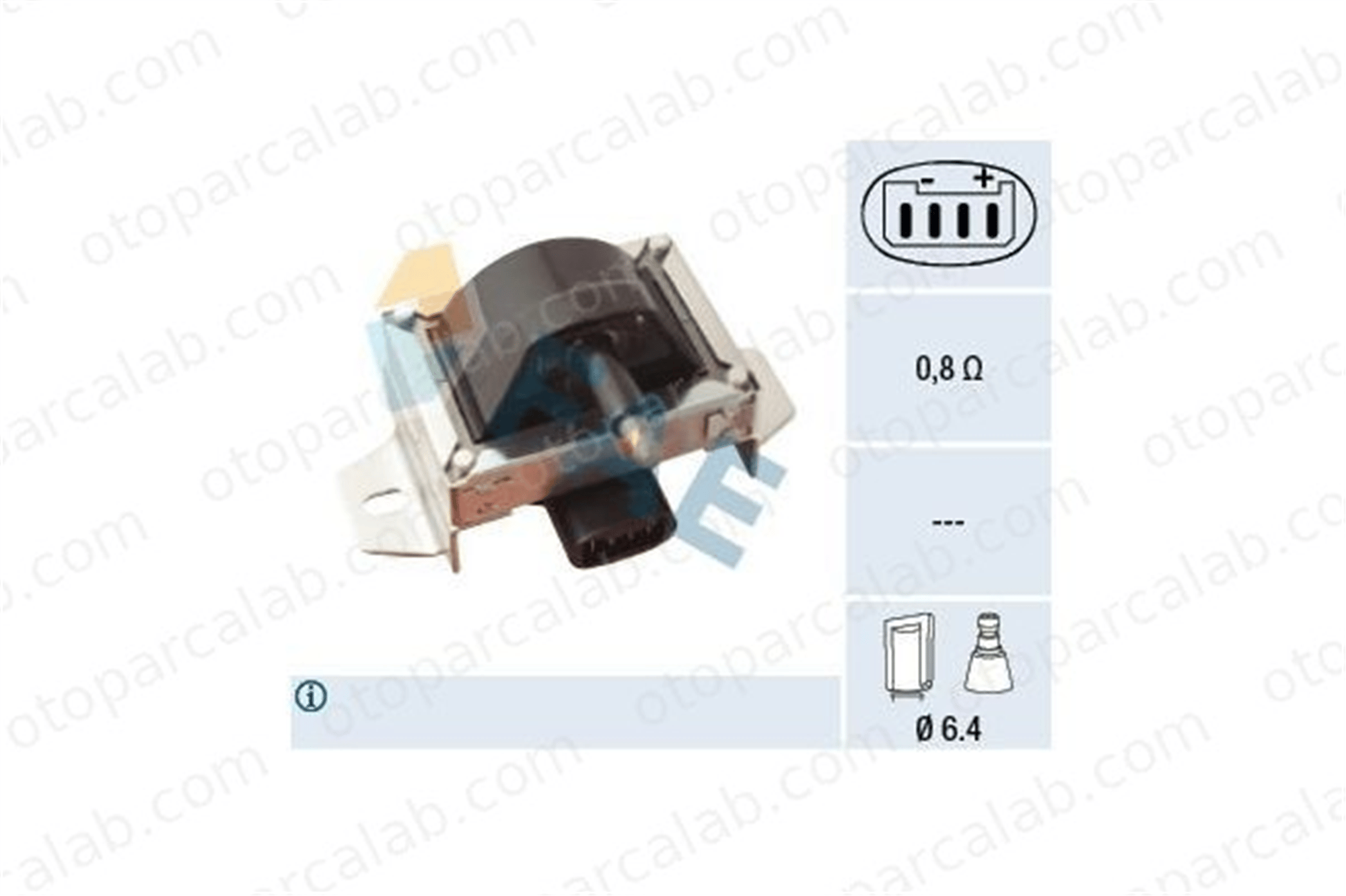 FAE 80486 Ateşleme Bobini CITROËN BX BX Break 597042 97531206