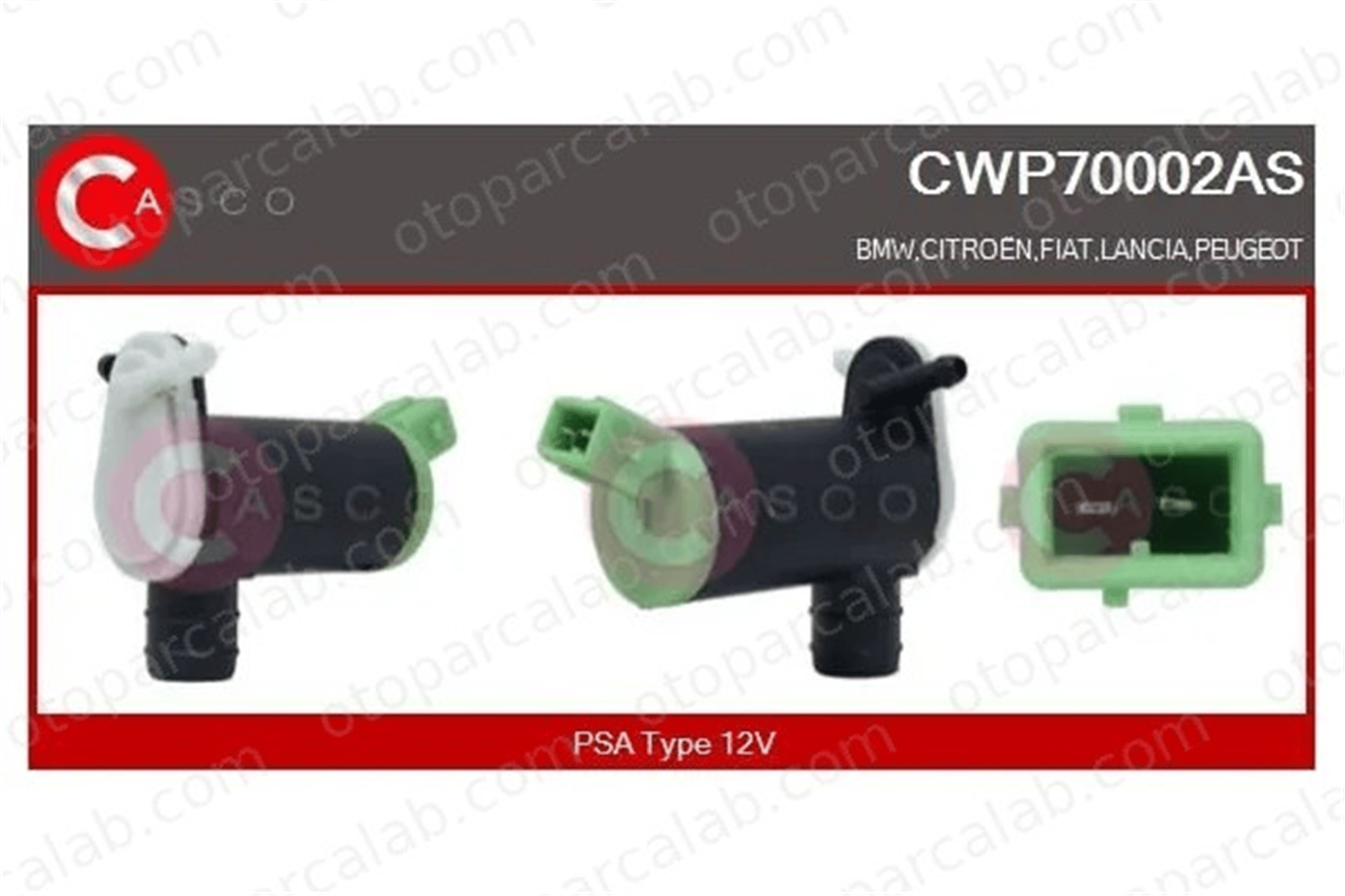 FASE 22-436-001 Cam Su Motoru CITROËN AX XSARA 643460 9612358180