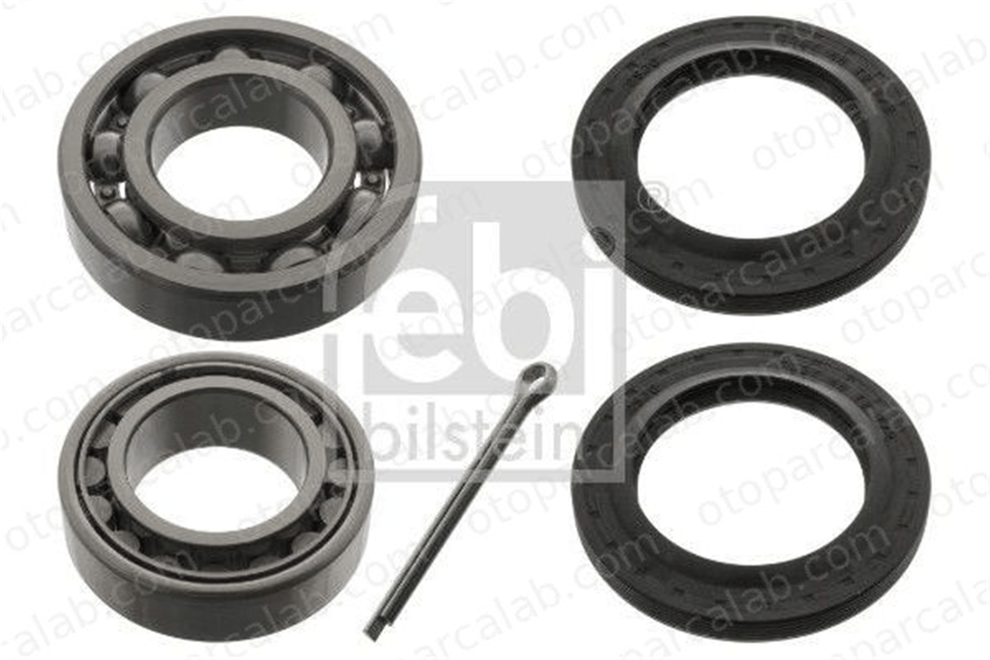 FEBI BILSTEIN 03691 Teker Rulmanı Arka Sağ veya Sol VW TRANSPORTER T3 Minibüs/Otobüs TRANSPORTER T3 Panelvan/Van 211501287 211501287S1