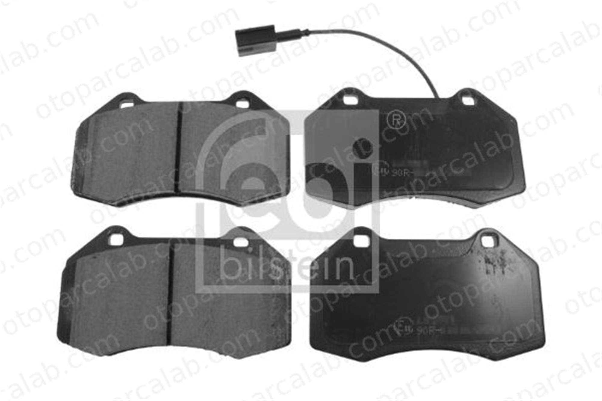 FEBI BILSTEIN 116011 Fren Disk Balata Ön ABARTH 500 / 595 / 695 500C / 595C / 695C 71753265 77364716