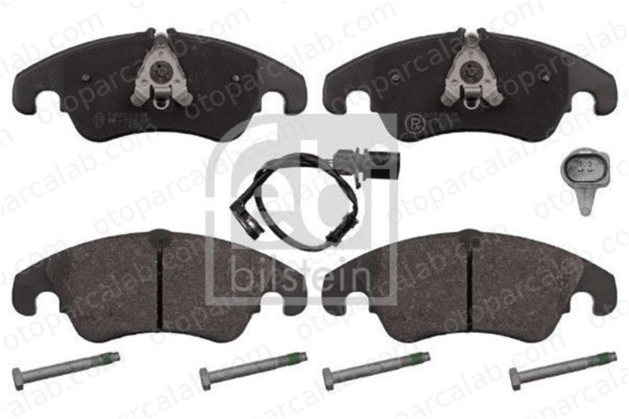 FEBI BILSTEIN 116021 Fren Disk Balata Ön AUDI A4 B8 Avant A4 B8 8K0698151E 4G0698151D