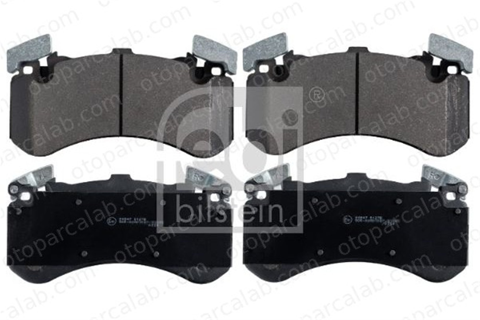 FEBI BILSTEIN 116023 Fren Disk Balata Ön AUDI A8 D4 A6 C7 4G0698151AB 4G0698151F