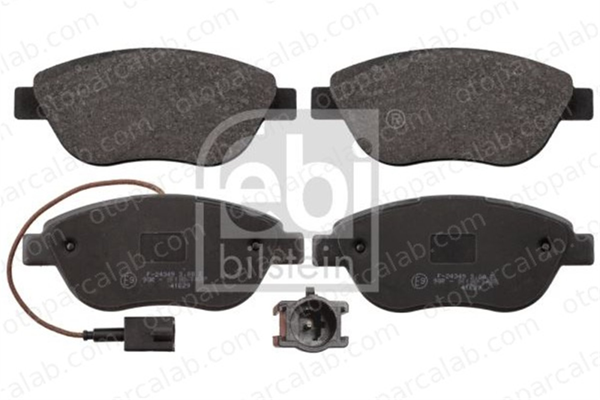 FEBI BILSTEIN 116054 Fren Disk Balata Ön FIAT DOBLO Cargo OPEL COMBO Kasa/büyük limuzin 1605181 71770122