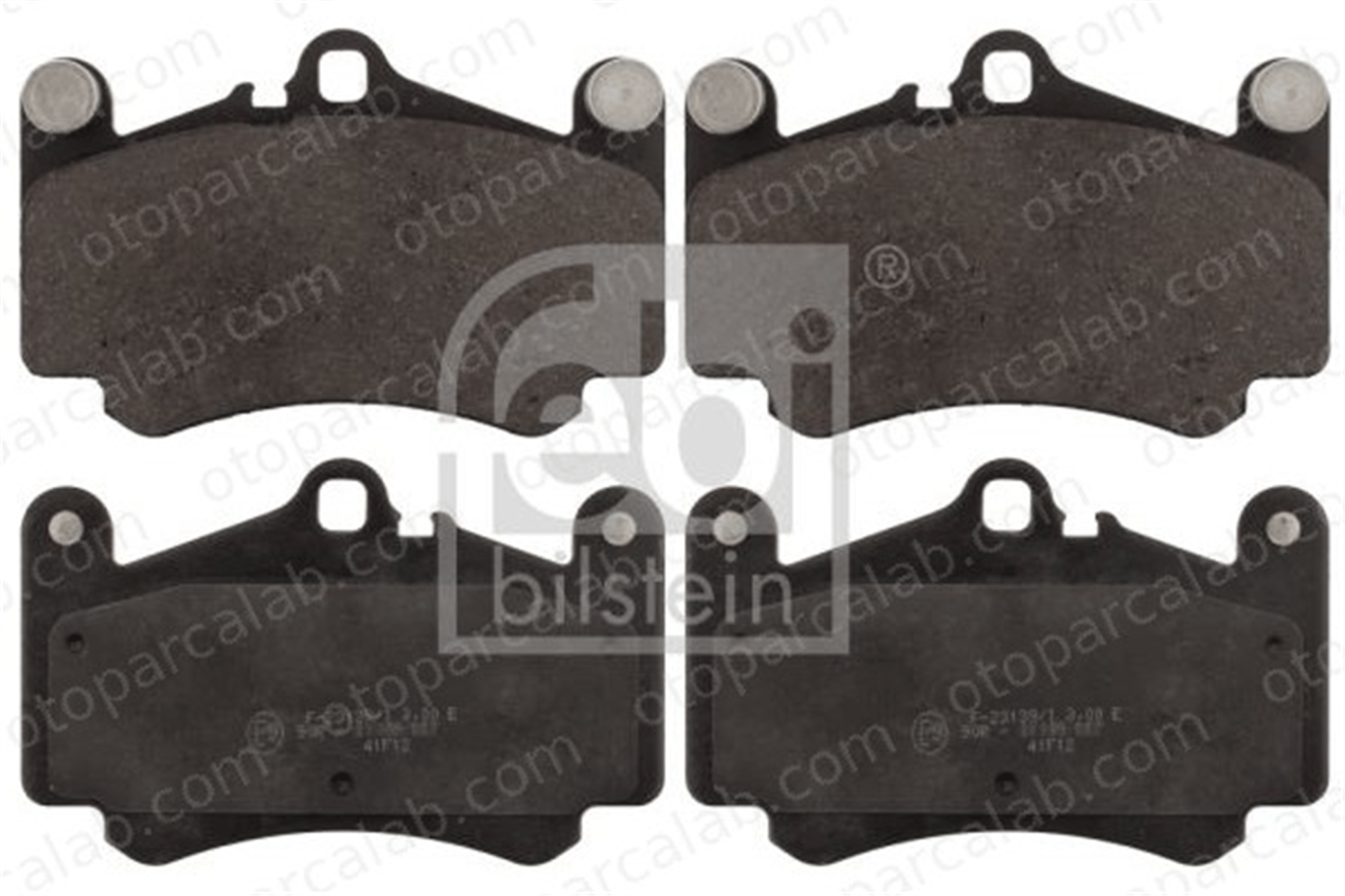 FEBI BILSTEIN 116168 Fren Disk Balata Ön PORSCHE 911 Cabrio 911 99635194091 99635194911