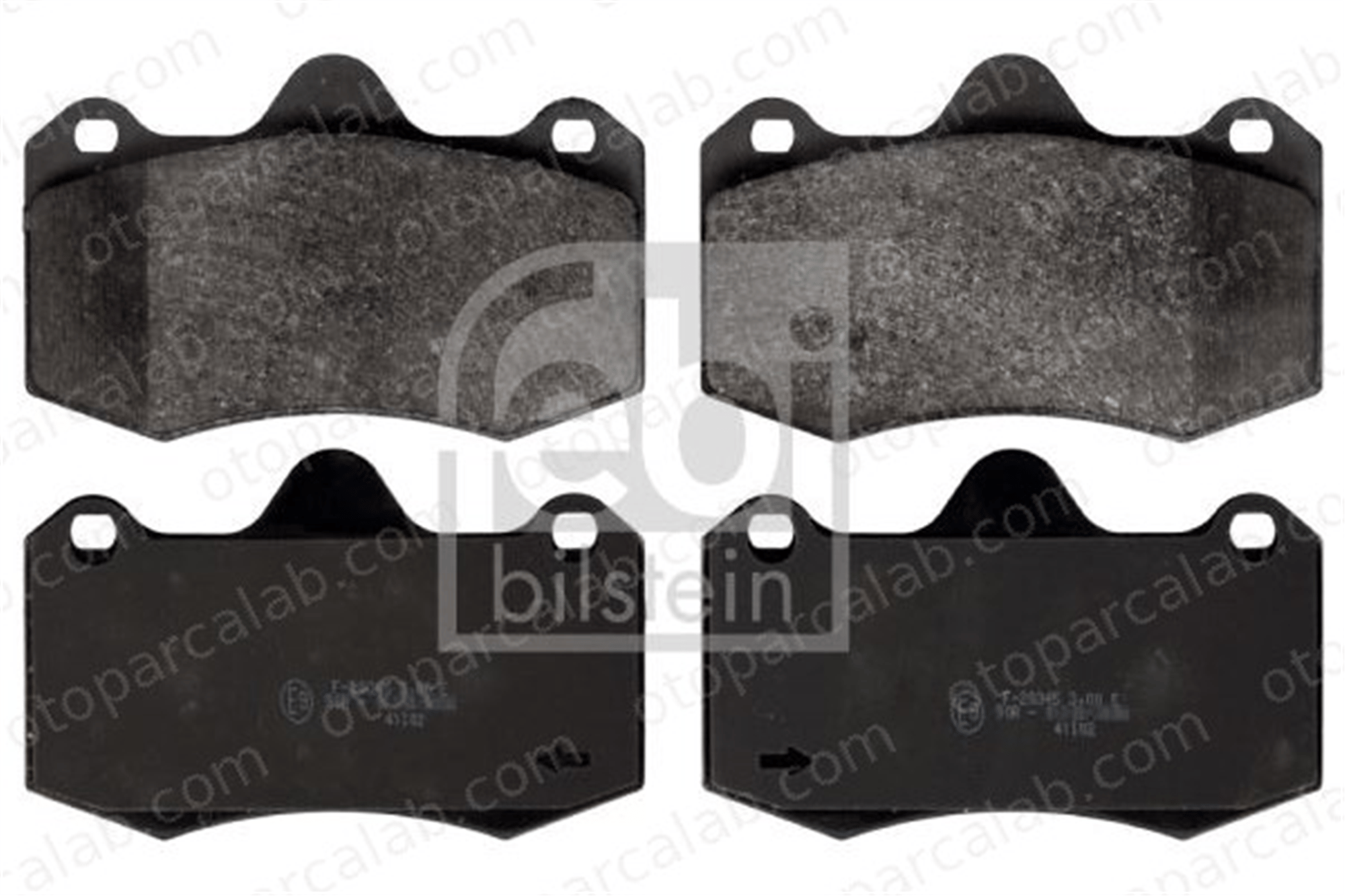 FEBI BILSTEIN 116207 Fren Disk Balata Ön SEAT IBIZA III LOTUS EVORA 6020013035 6LL698151