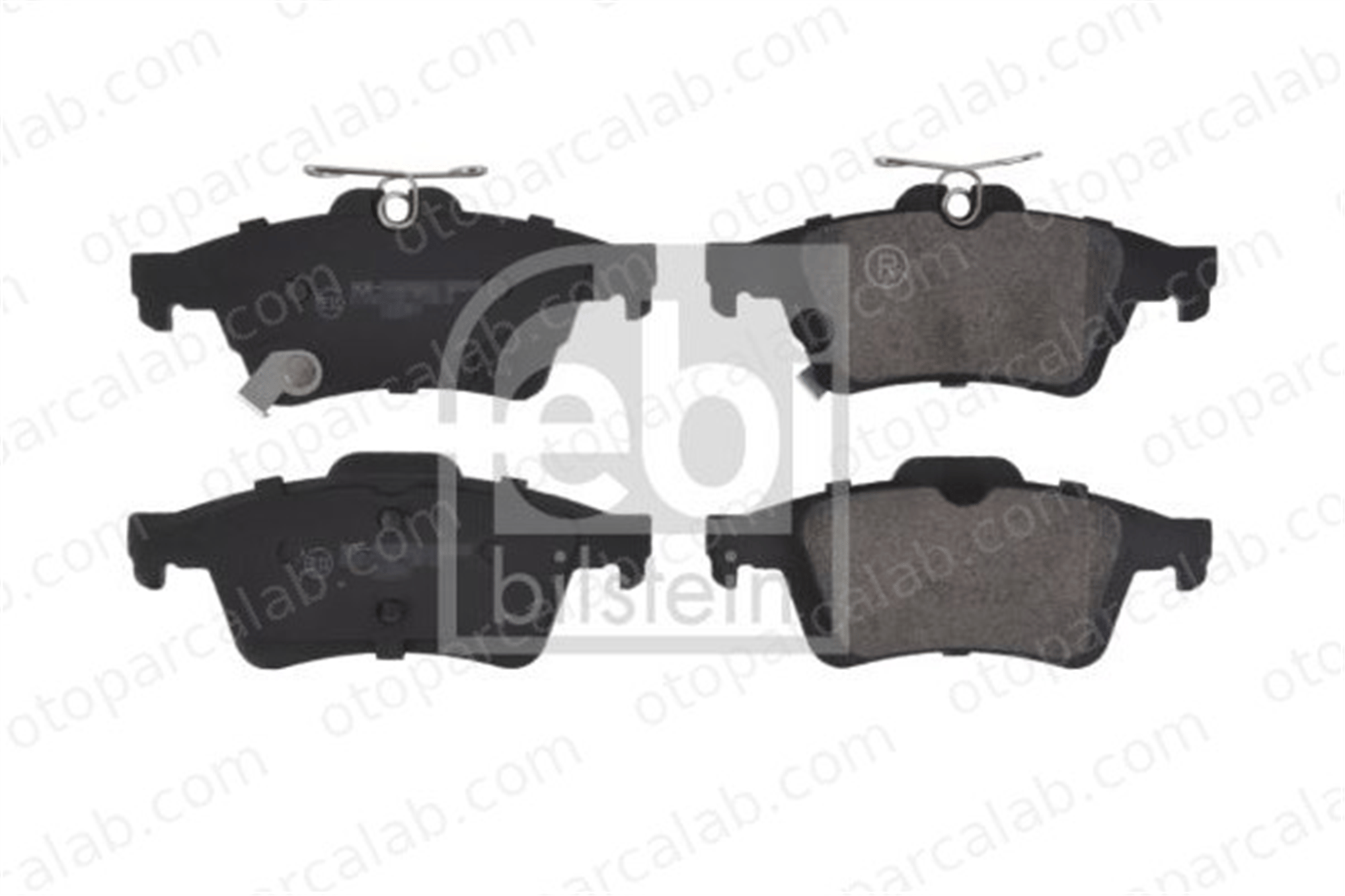 FEBI BILSTEIN 116244 Fren Disk Balata Arka VOLVO V50 S40 II 2019129 1936698