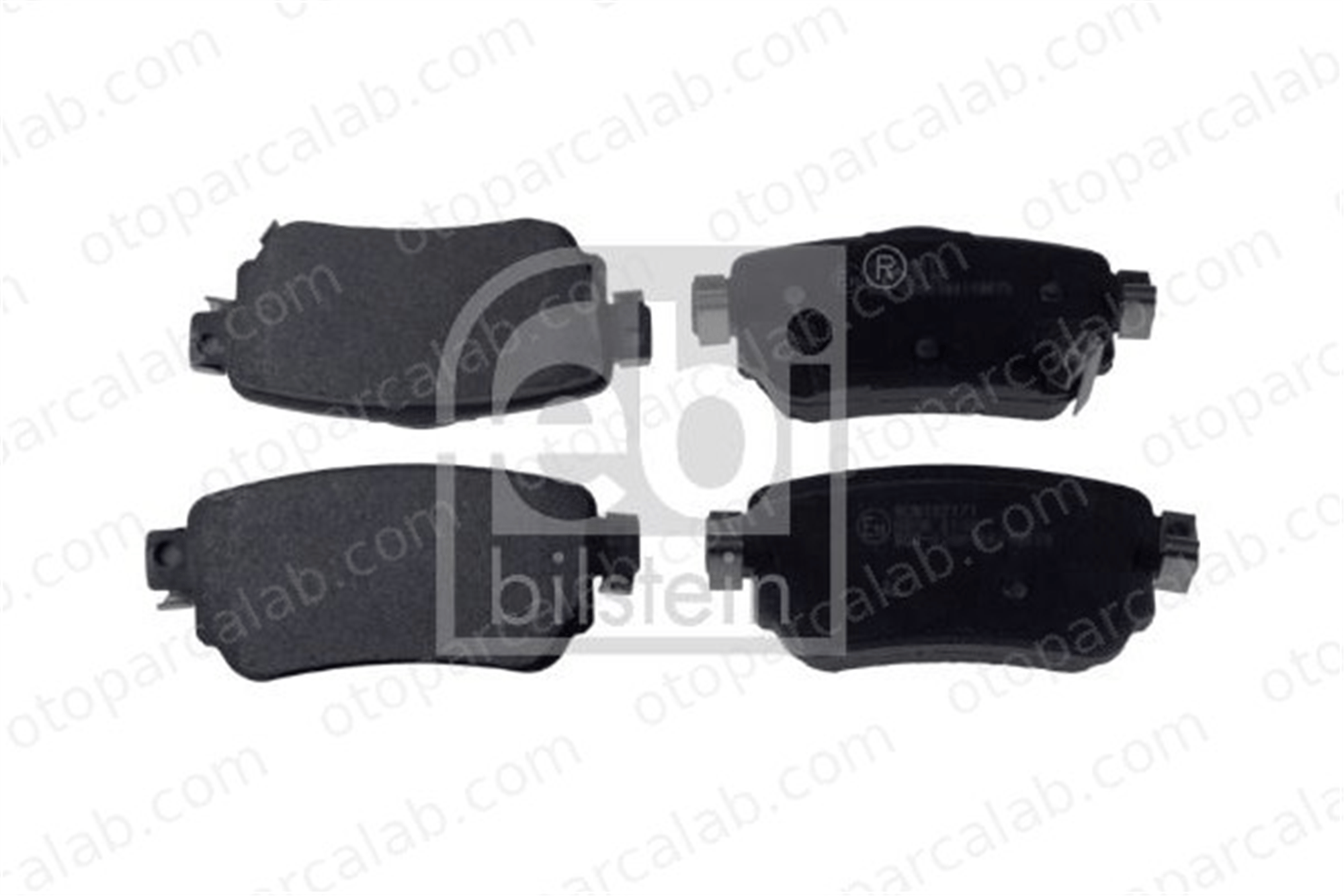 FEBI BILSTEIN 116268 Fren Disk Balata Arka NISSAN X-TRAIL III QASHQAI II SUV 440605889R 440606633R