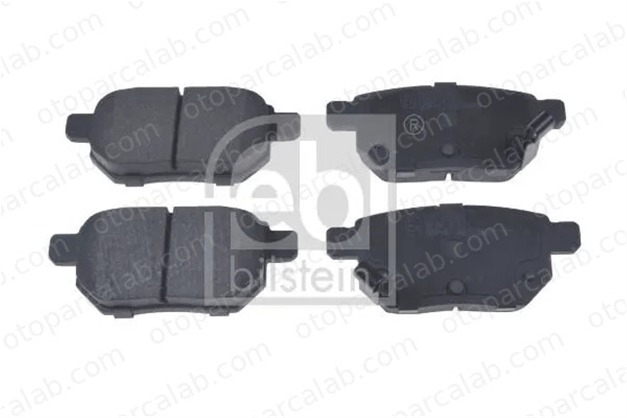 FEBI BILSTEIN 116390 Fren Disk Balata Arka TOYOTA COROLLA Sedan AURIS 446647061 J696GN3502080