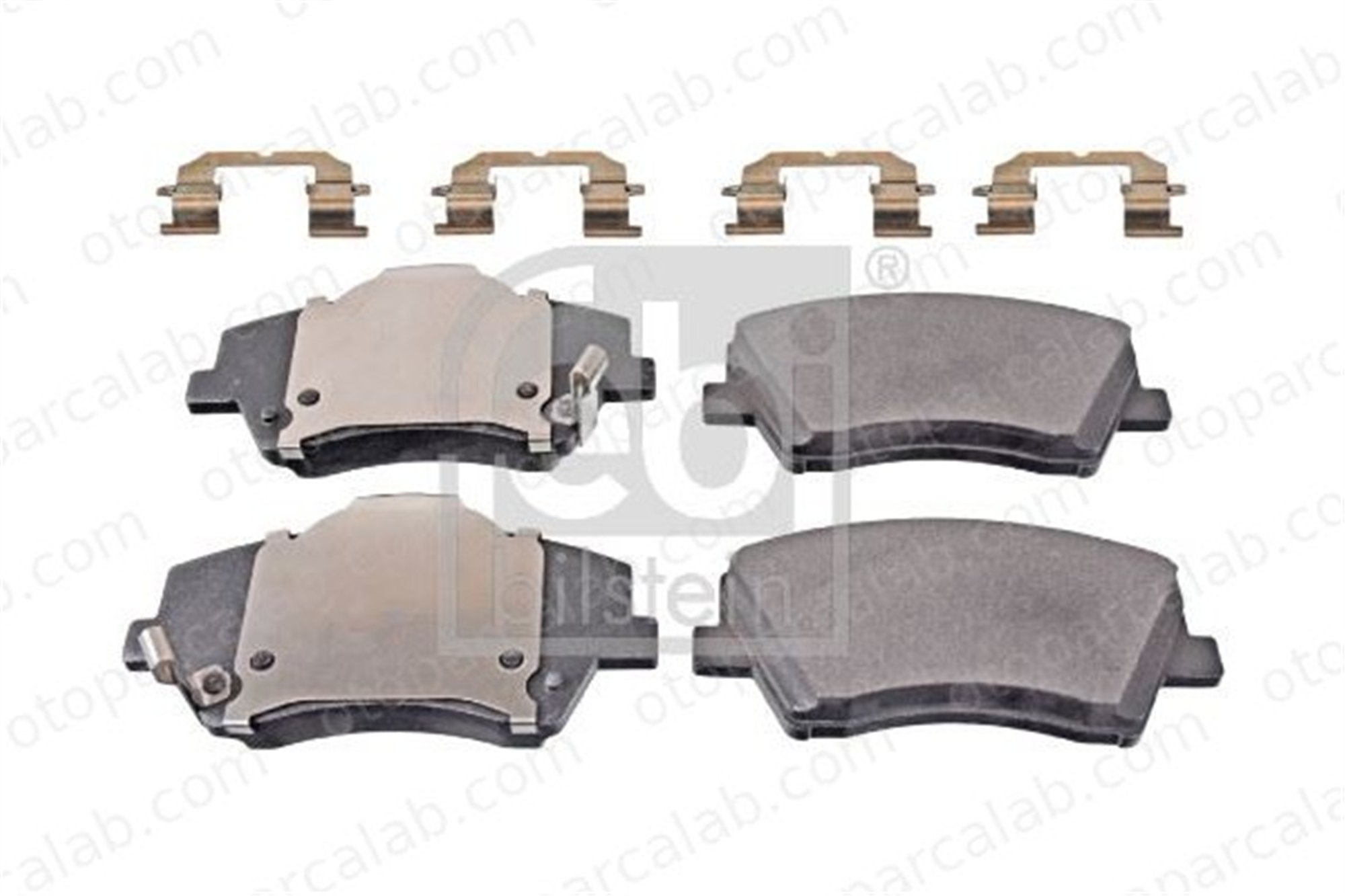 FEBI BILSTEIN 116418 Fren Disk Balata Ön HYUNDAI IONIQ KIA NIRO I 58101G2A10 58101A0A00