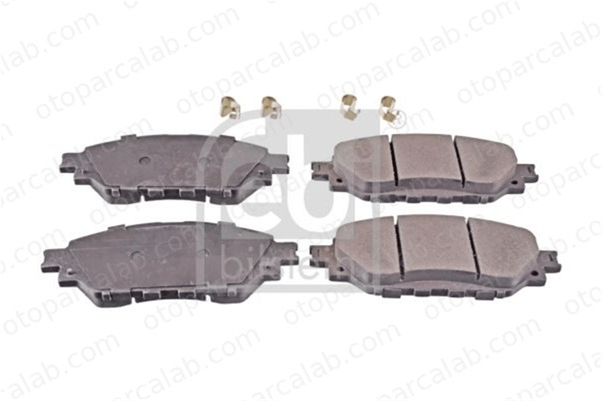 FEBI BILSTEIN 116421 Fren Disk Balata Ön TOYOTA HILUX VIII Pick-up 44650K420 04465-0K420