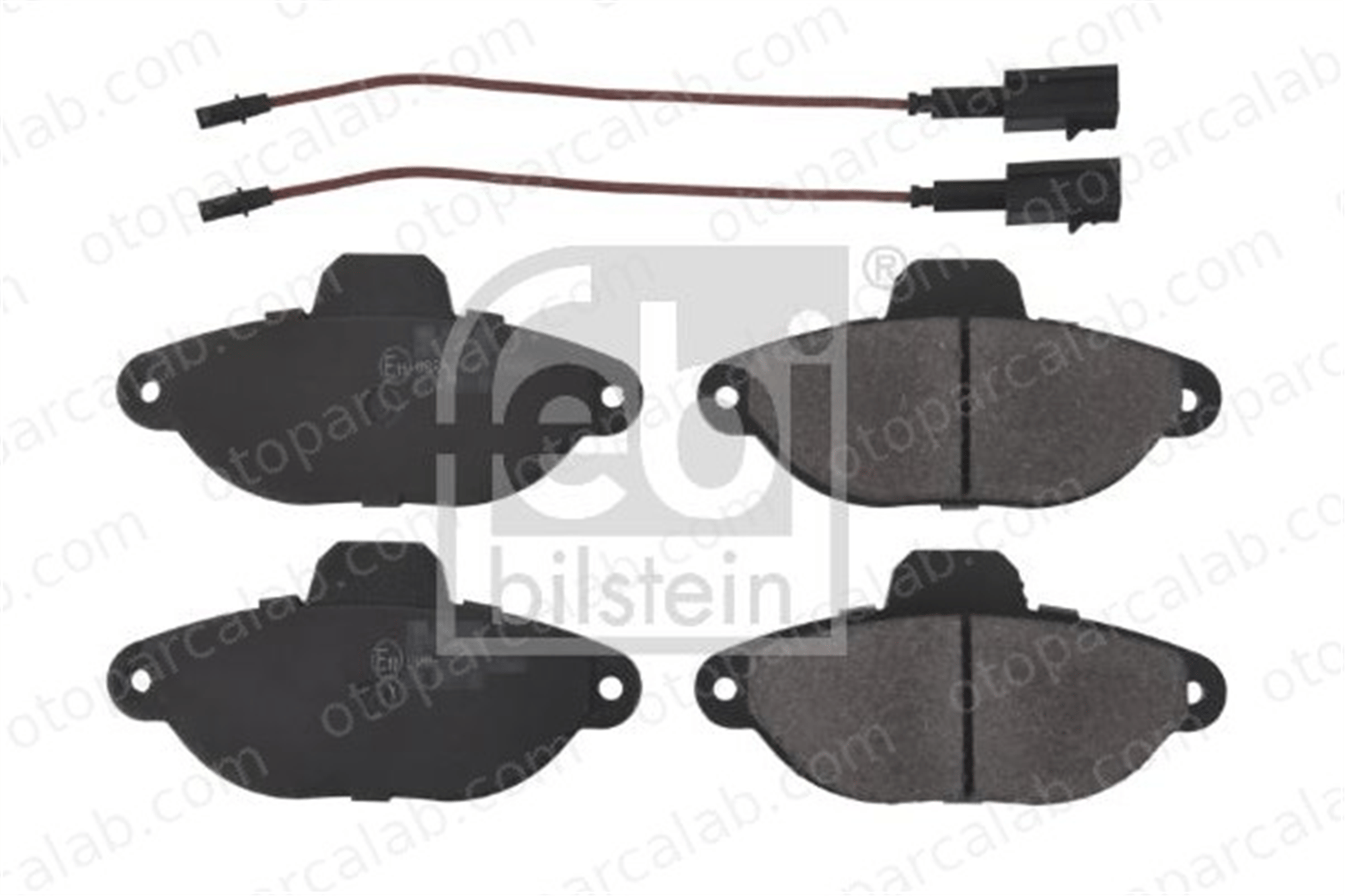 FEBI BILSTEIN 16084 Fren Disk Balata Ön FIAT PUNTO CINQUECENTO 77362345 0077362345