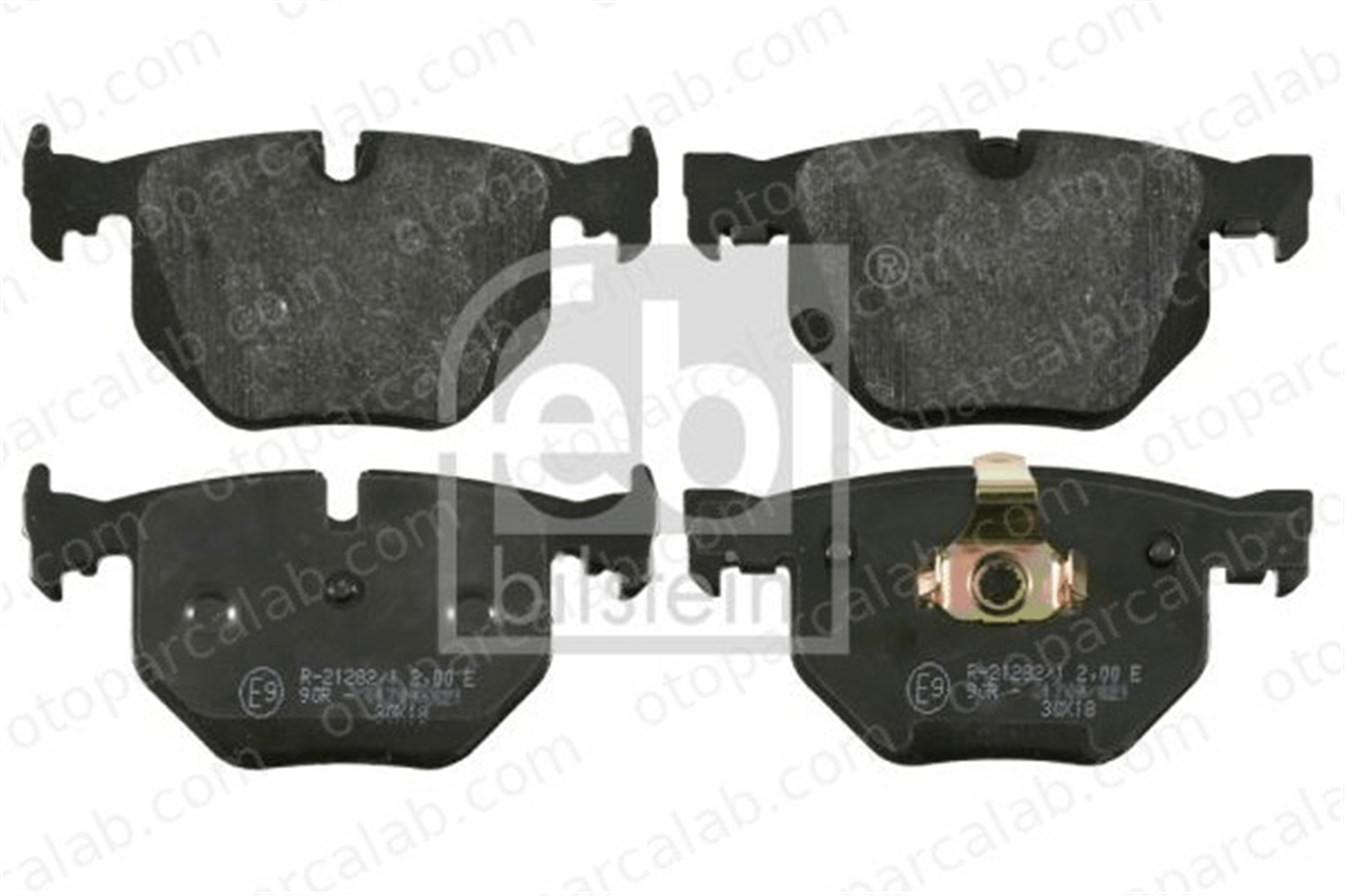 FEBI BILSTEIN 16434 Fren Disk Balata Arka BMW 7 34216761285 34216753850